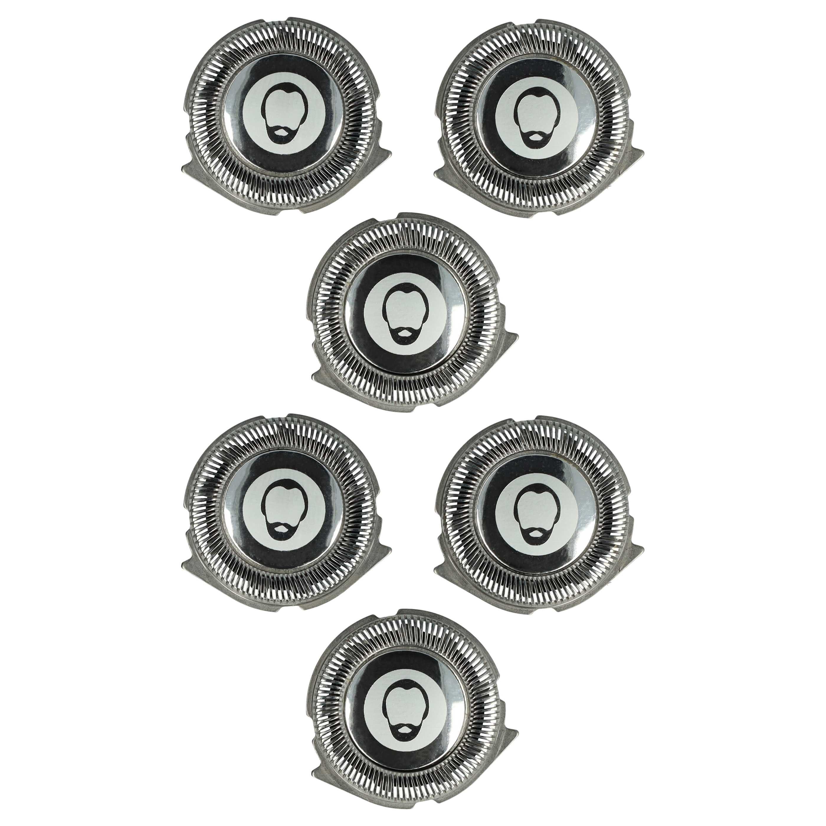vhbw Ersatzscherkopf passend für Philips SW3700 Star Wars Edition, S571, S575, SW3700/07