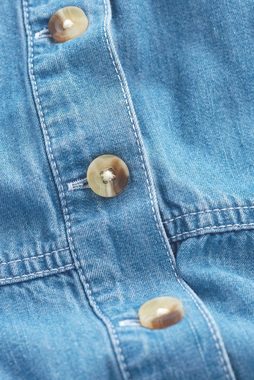 Next Sommerkleid Jeans-Sommerkleid mit Tragevarianten (1-tlg)