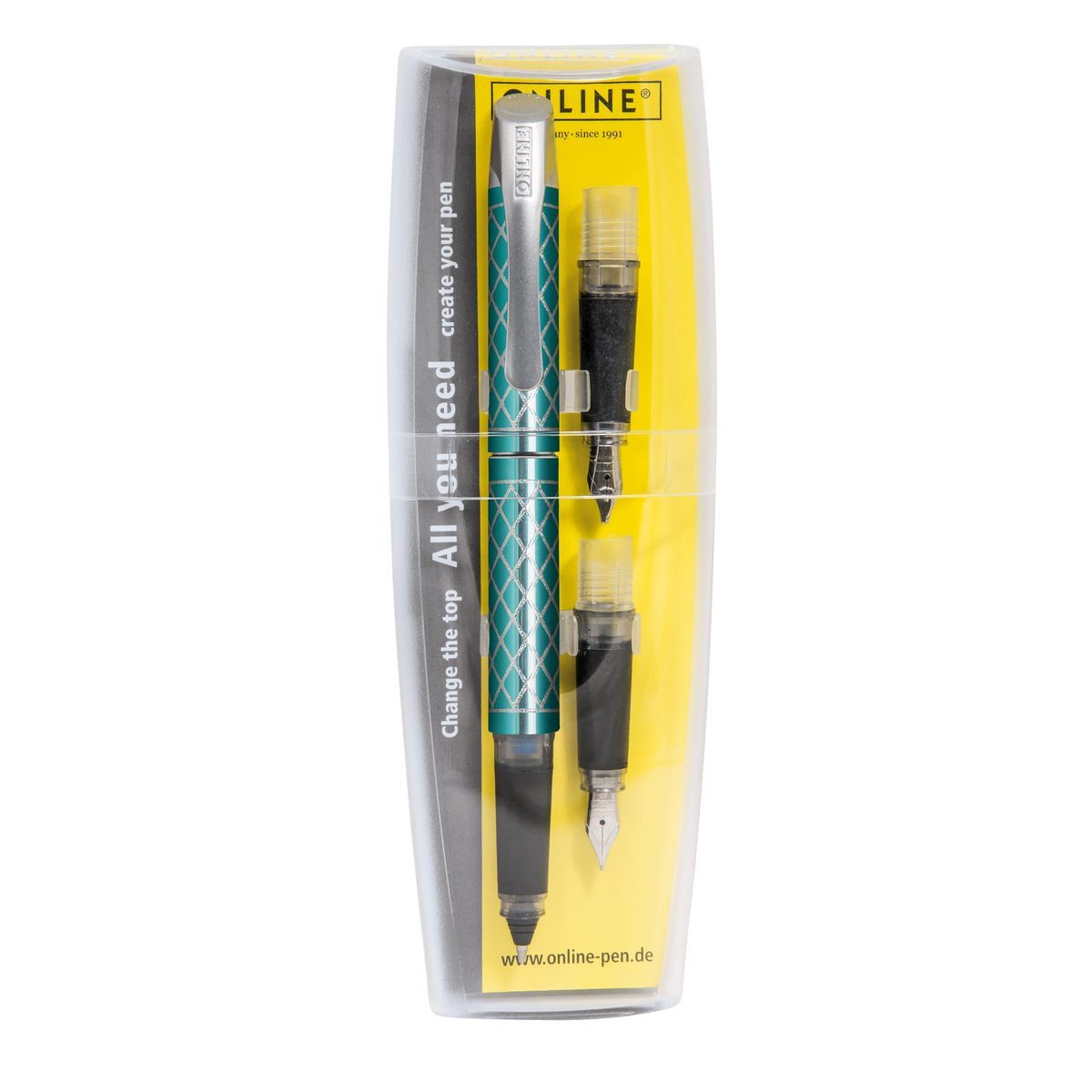 Online Pen Kugelschreiber ONLINE Schreib Set Campus II All You Need Diamond M türkis 3 Teile