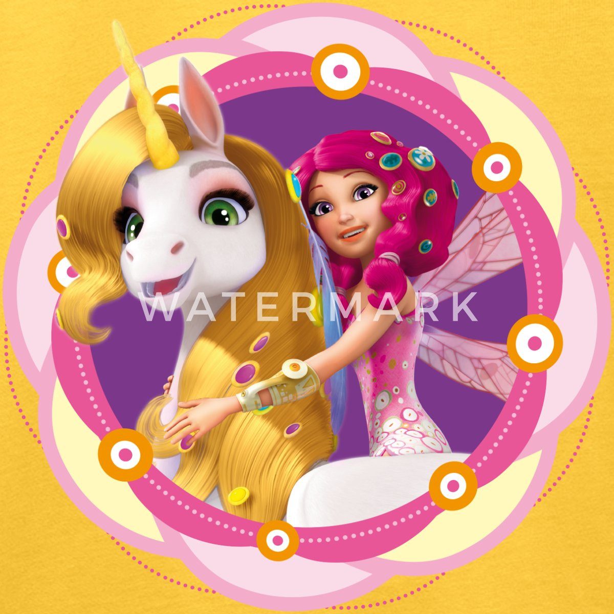 Spreadshirt T-Shirt Mia and Me Einhorn Onchao Und Mia In Centopia Teenager Premium T-Shirt (1-tlg)
