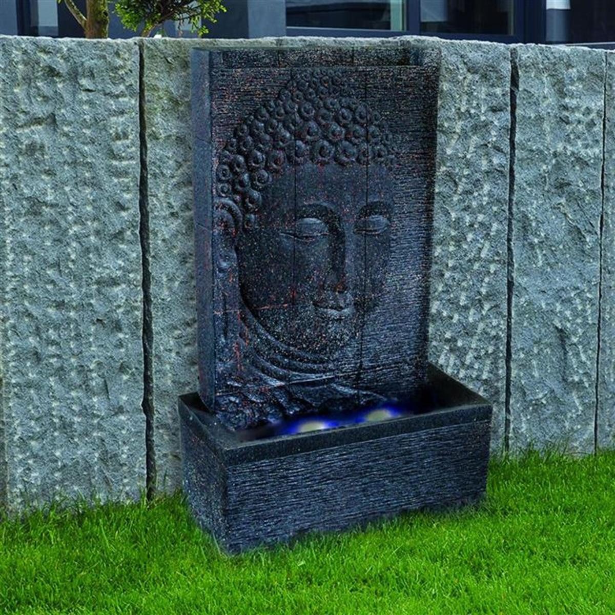 INTERGARDEN Wasserspiel Zimmerbrunnen Innen, Kaskadenbrunnen Außen, günstig online kaufen