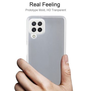König Design Handyhülle Samsung Galaxy A22 4G, Samsung Galaxy A22 4G Handyhülle Backcover Transparent