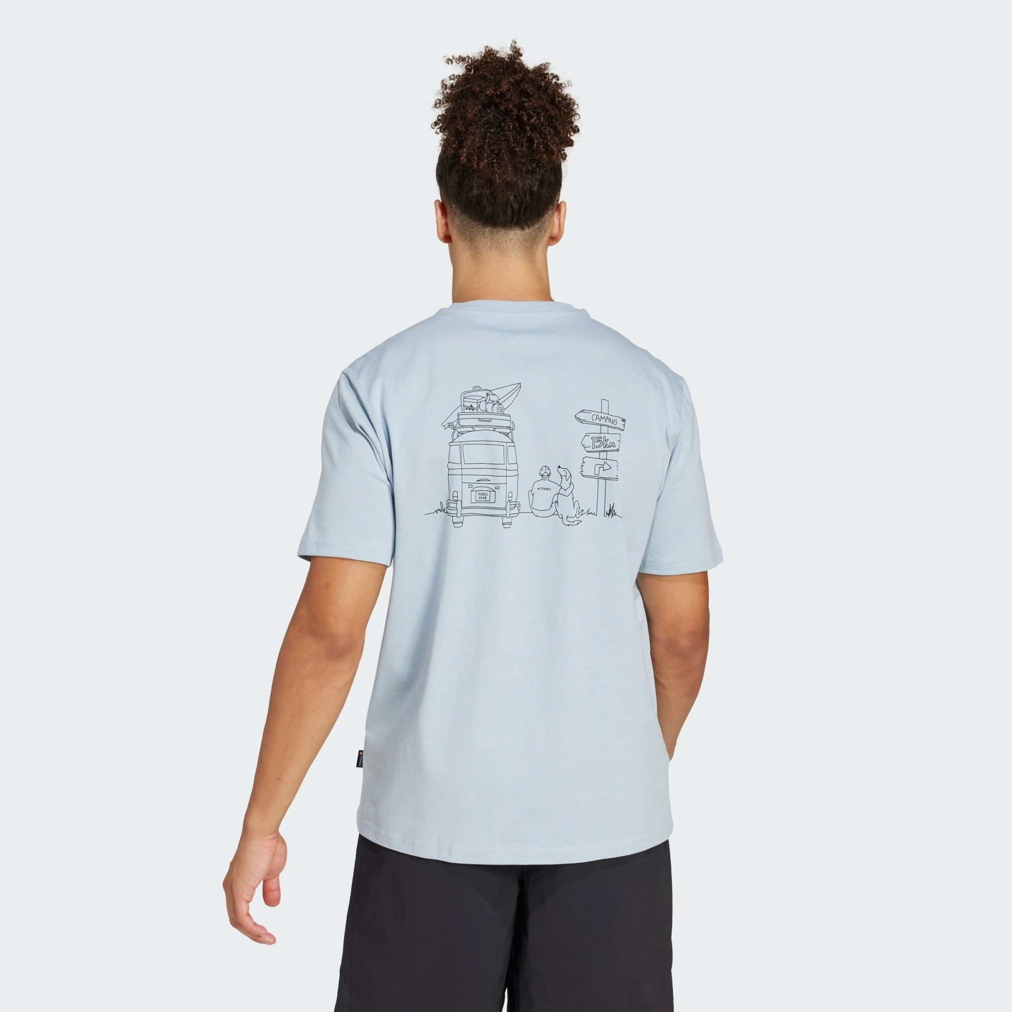 adidas TERREX Funktionsshirt POLYGIENE GRAPHIC T-SHIRT (1-tlg) günstig online kaufen