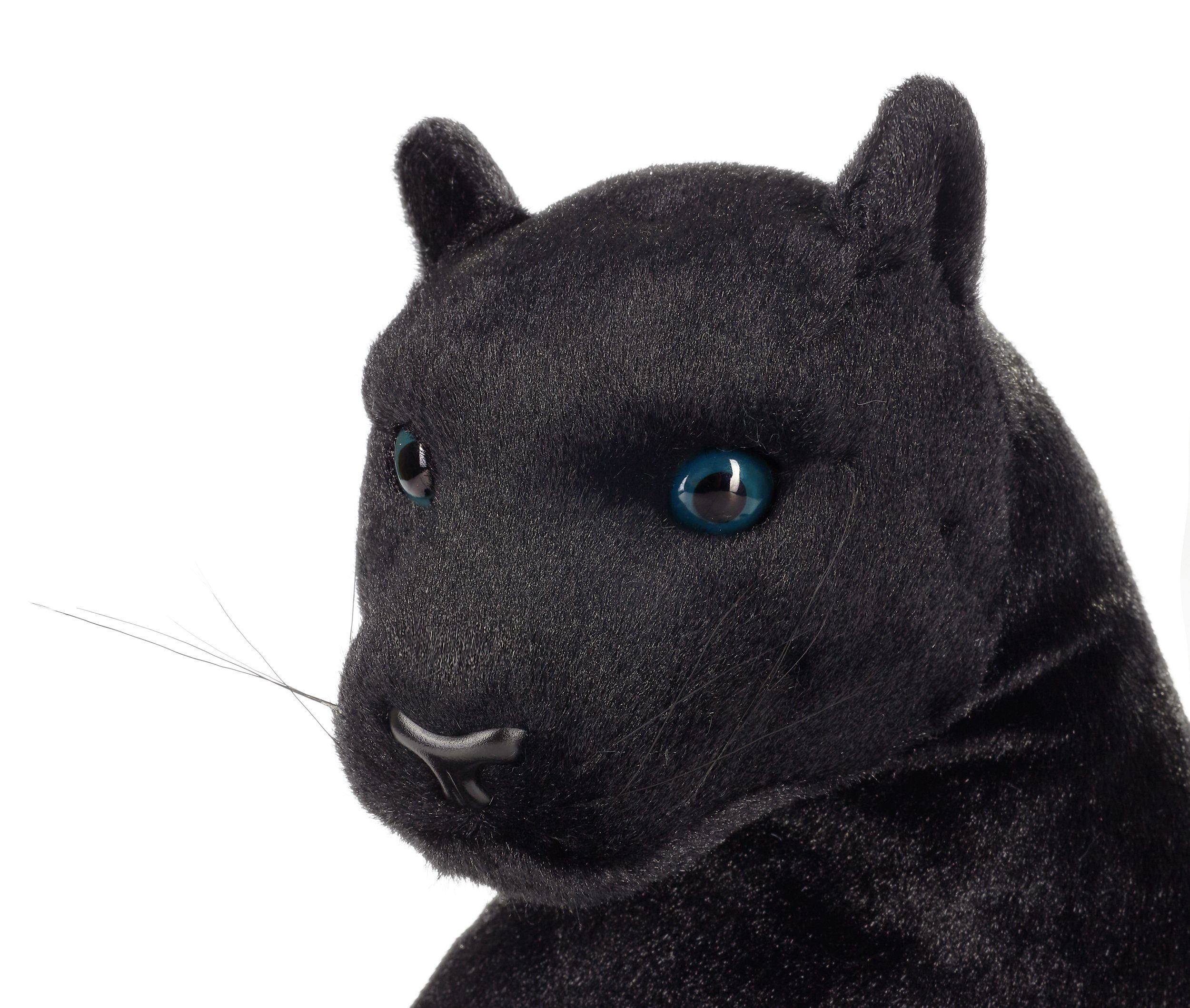 BRUBAKER Kuscheltier Panther 45 cm liegend (1-St., Raubkatze Schwarz), Stofftier Plüschtier