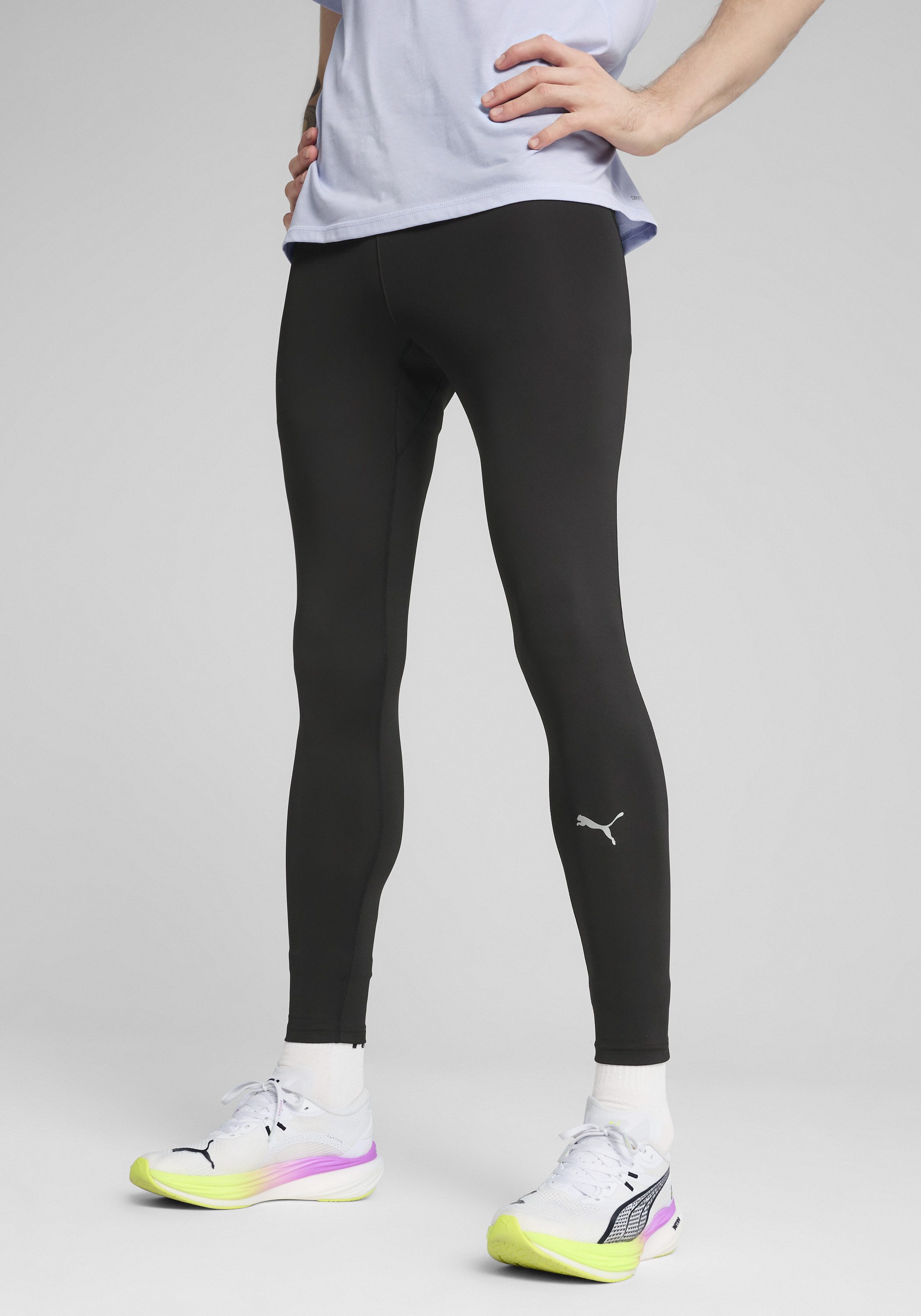 PUMA Lauftights M RUN VELOCITY FL TIGHT mit DryCELL Technologie, atmungsaktiv, Slim Fit, mit Gesäßtasche