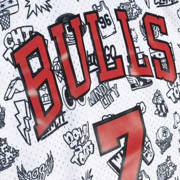 Mitchell & Ness Basketballtrikot DOODLE Swingman Jersey Chicago Bulls