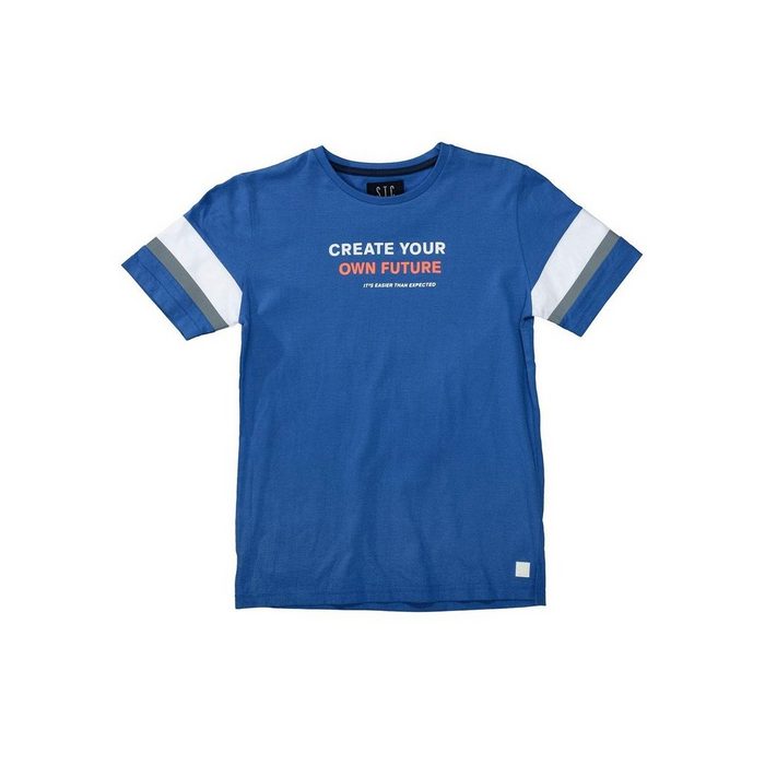 STACCATO T-Shirt royalblau (1-tlg)