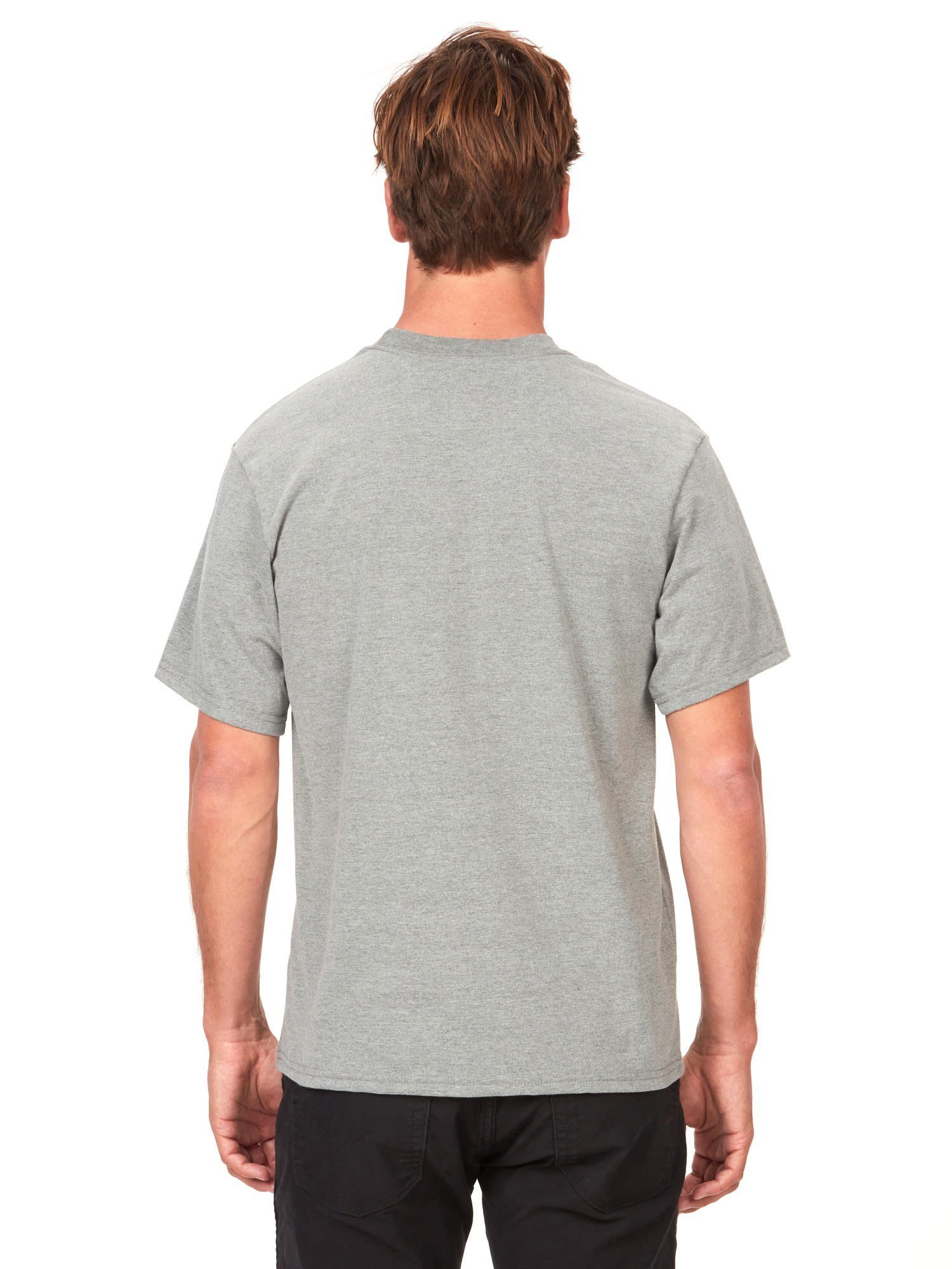 T-Shirt Short-sleeve Tee M Herren Marmot Heather Coastal Grey Marmot