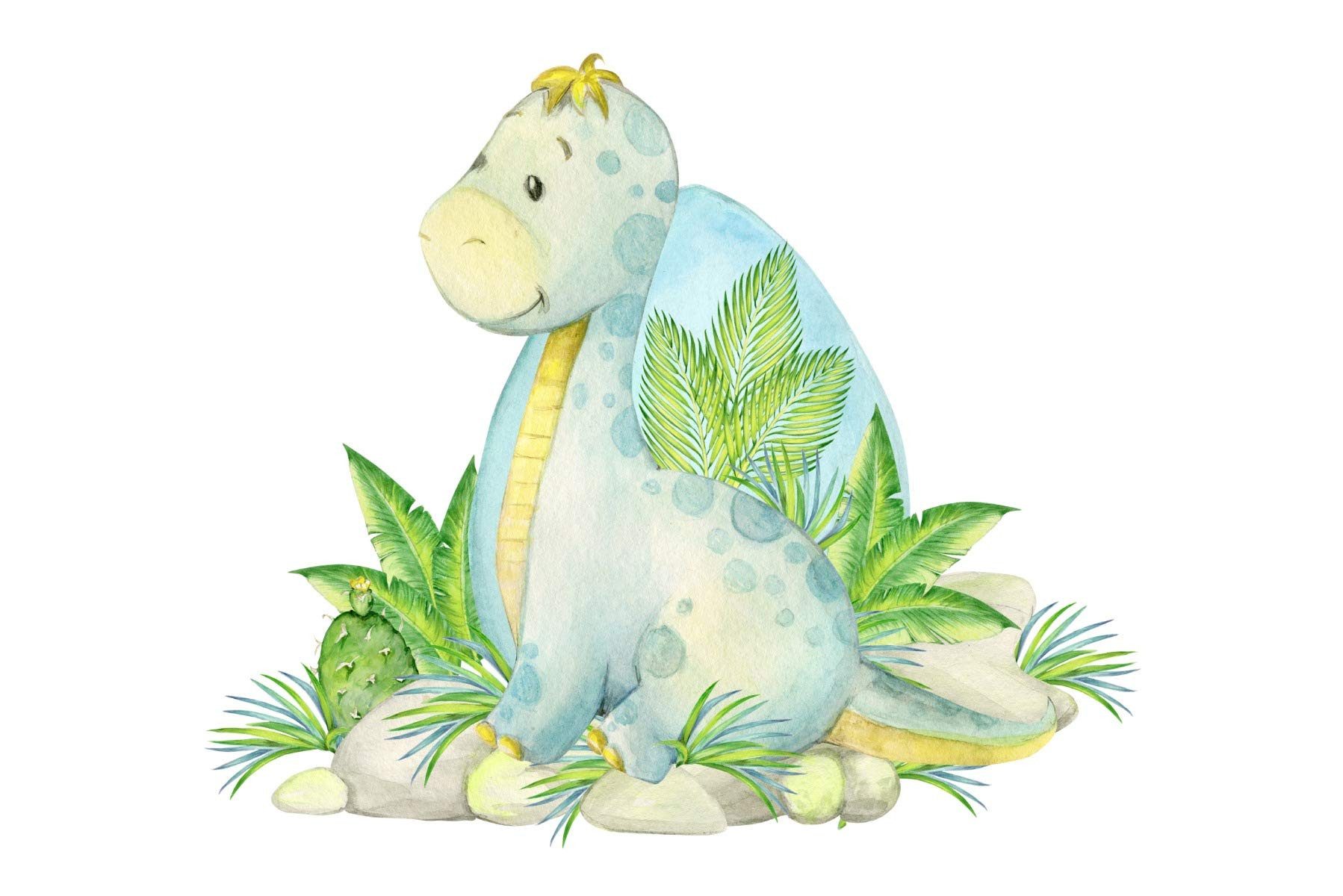 Muralo Fototapete Kinderzimmer – Fototapete Wandtapete Vlies Wanddeko Wohnzimmer, bedruckt, Dinosaurier – Vorgeschichte – Natur, 180 x 120 cm