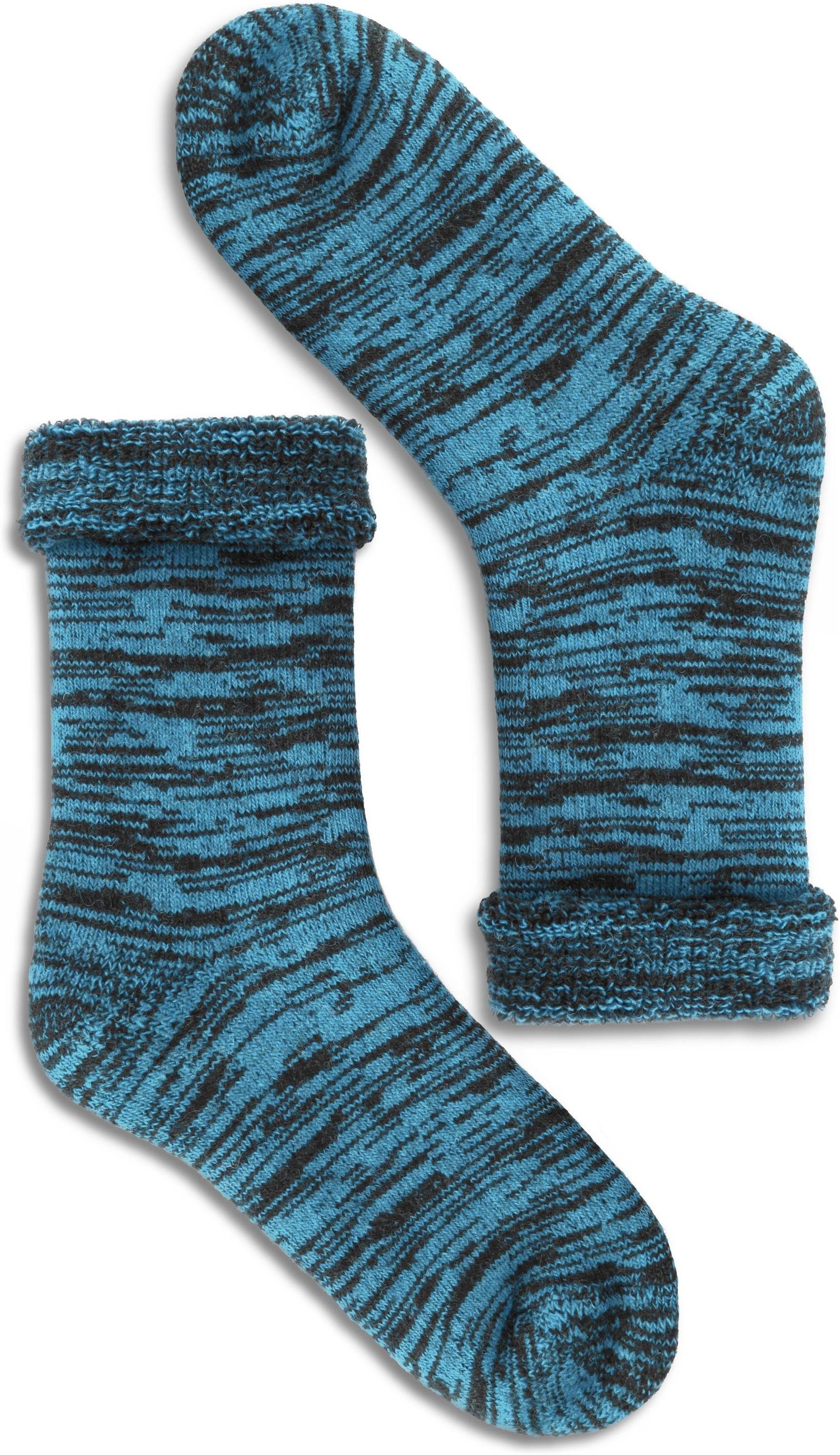 Polar Husky Thermosocken Farbige Vollplüsch-Socken mit günstig online kaufen