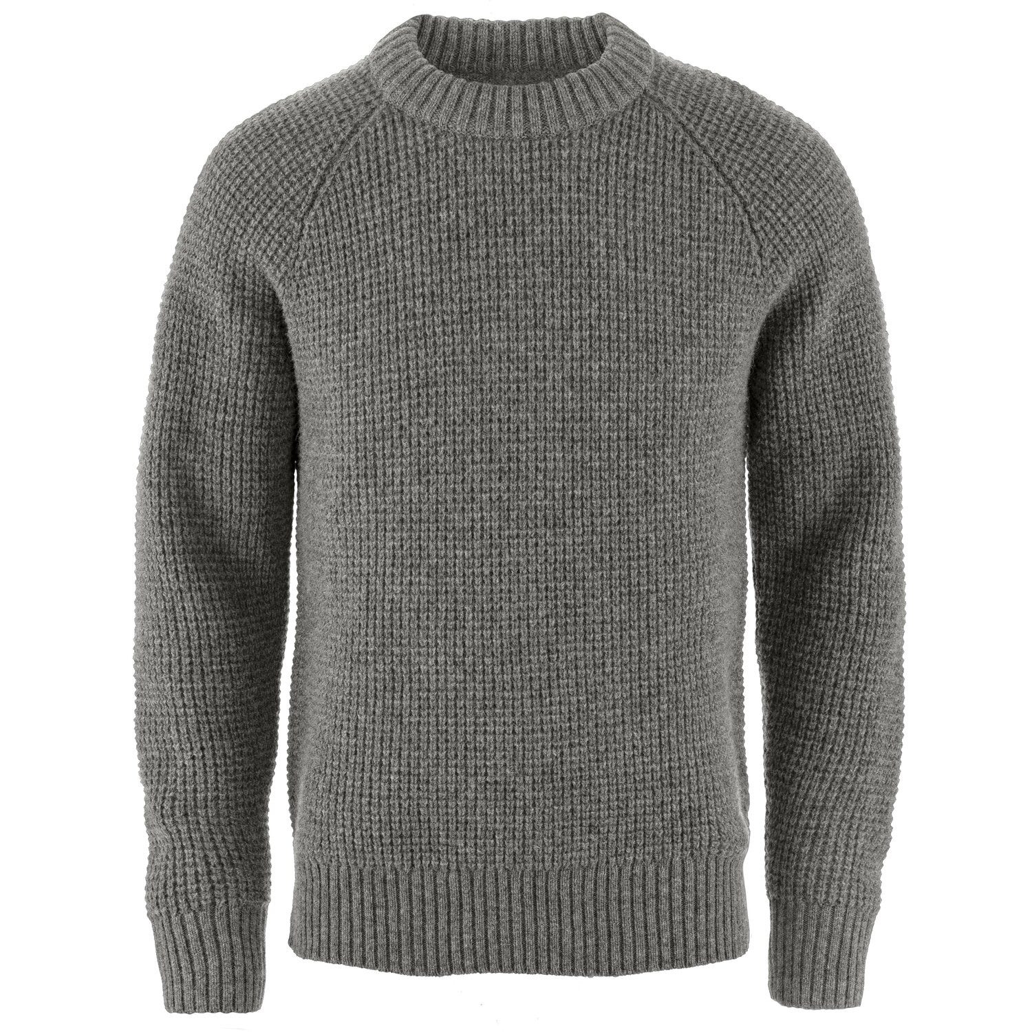 Fjällräven Wollpullover Fjällräven Herren Övik Waffle Knit Pullover