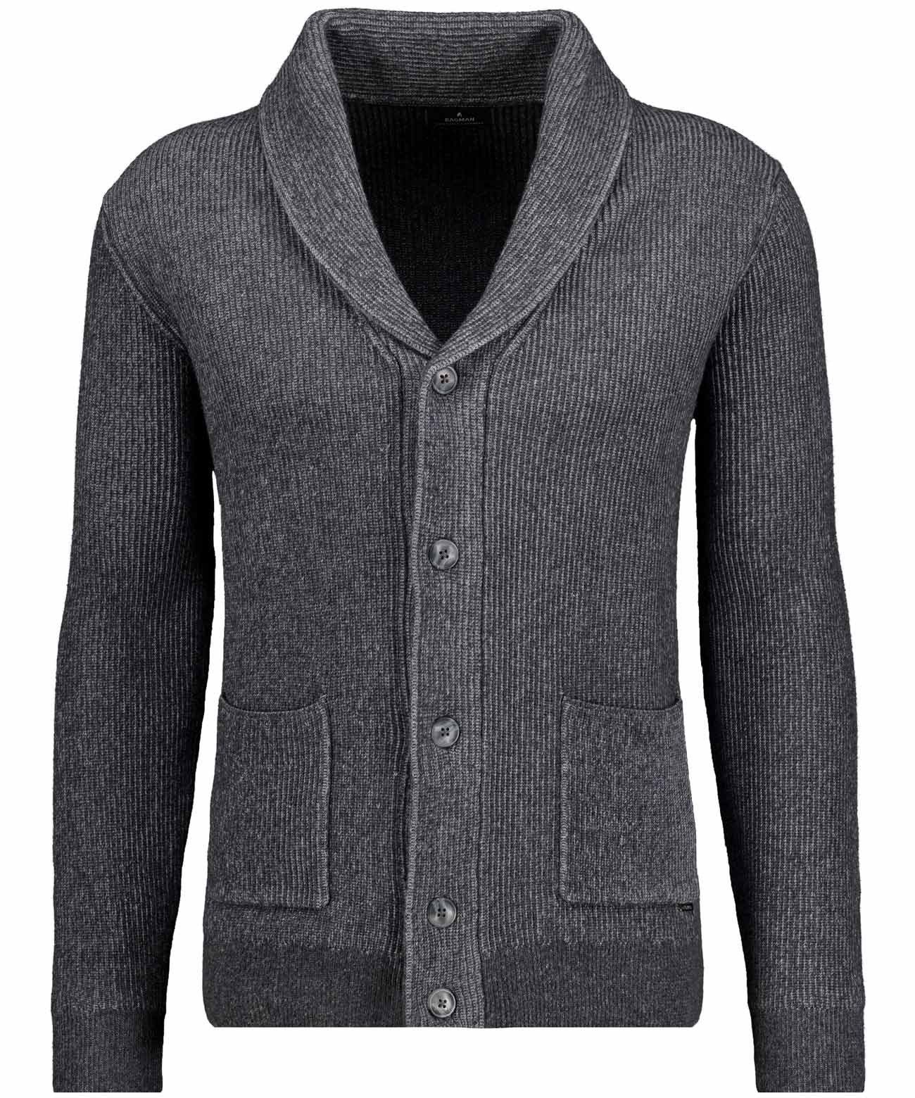 RAGMAN Strickjacke Jacket, shawl collar