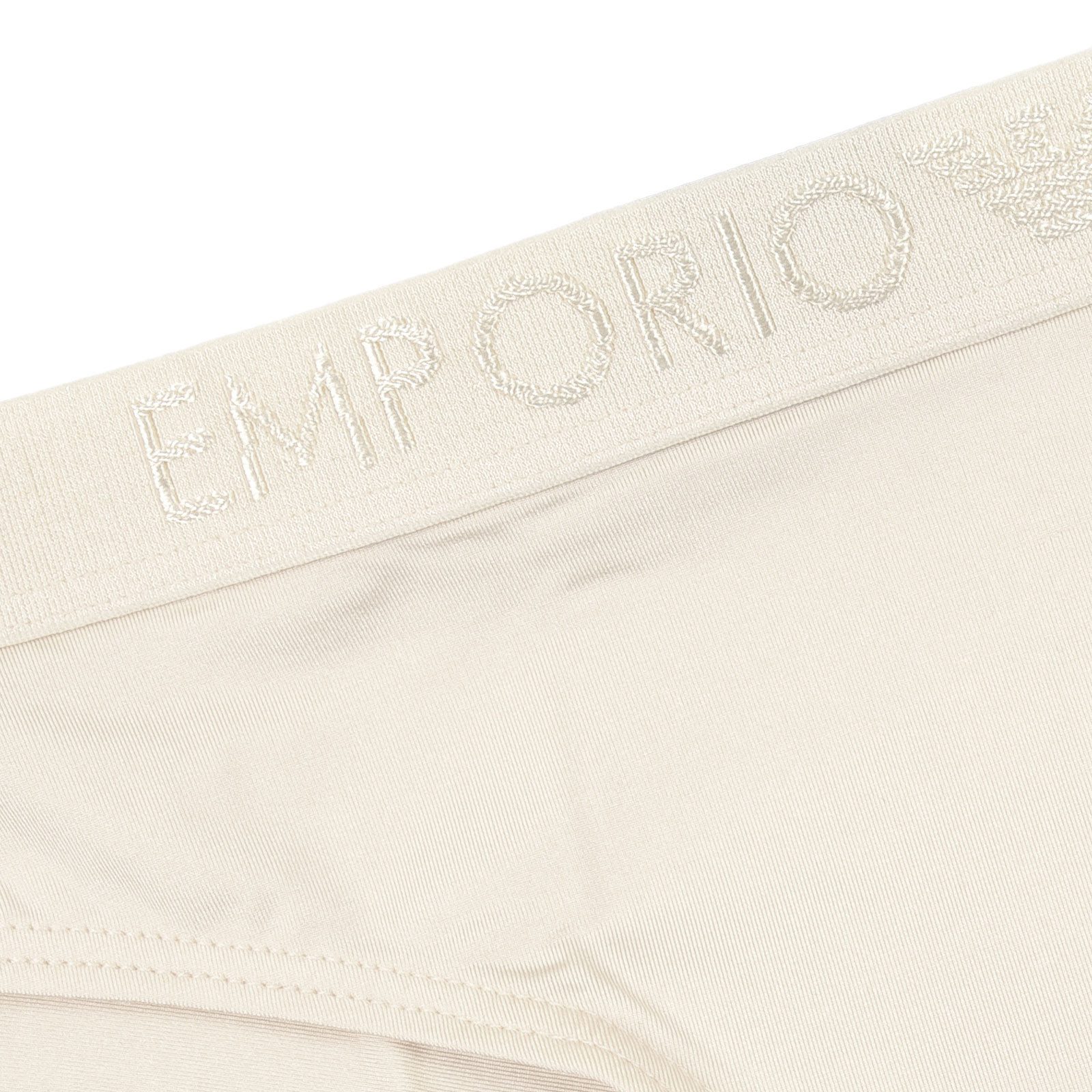 Emporio Armani Brasilslip Brazilian Brief Microfiber (2-St., enthält 2 gleichfarbige Slips) mit umlaufendem Markenschriftzug