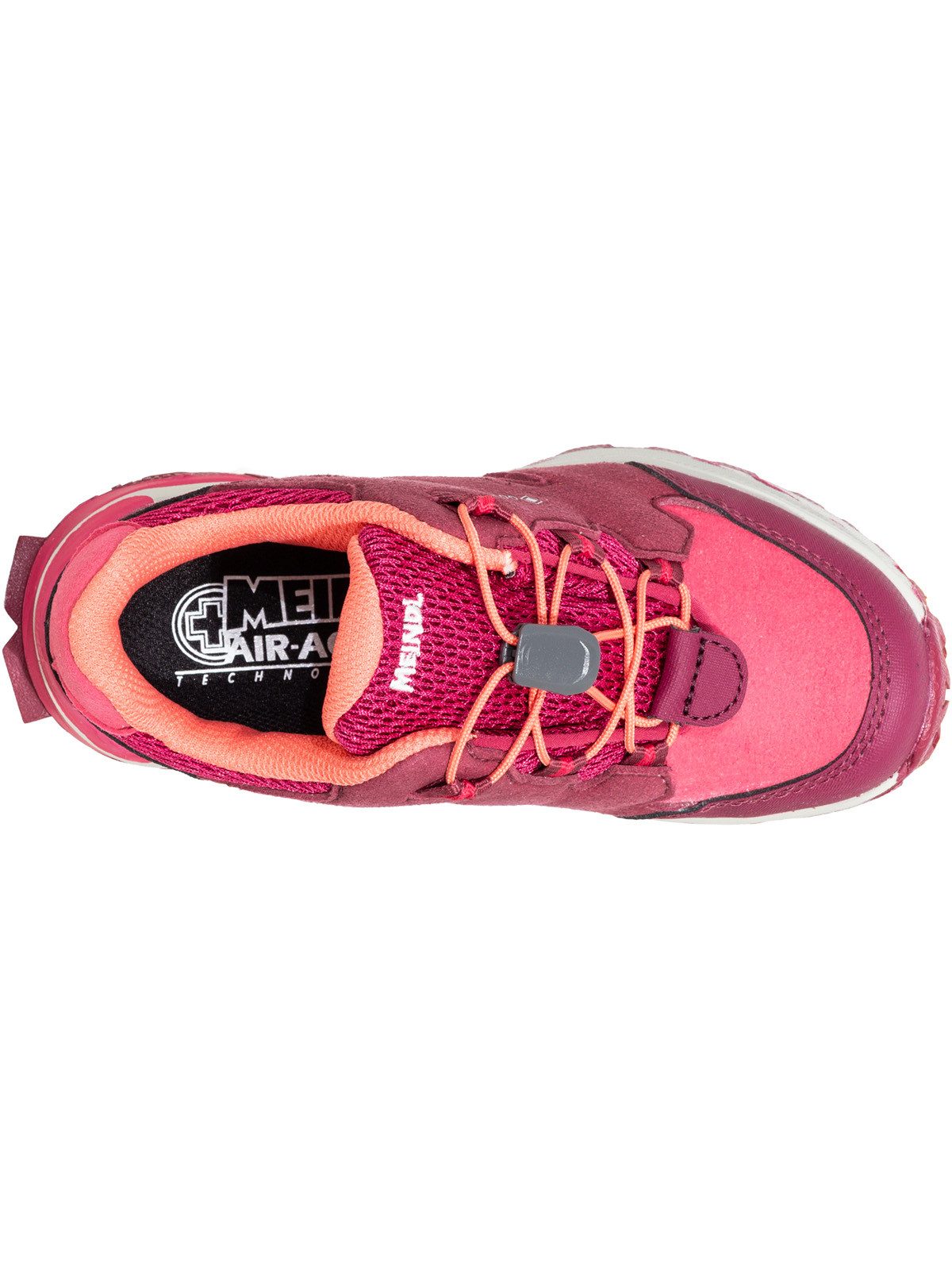 Meindl Meindl Kivo Junior GTX brombeer Wanderschuh Herausnehmbares Best-Fit-Fußbett für optimalen Sitz bei Kinderfüßen