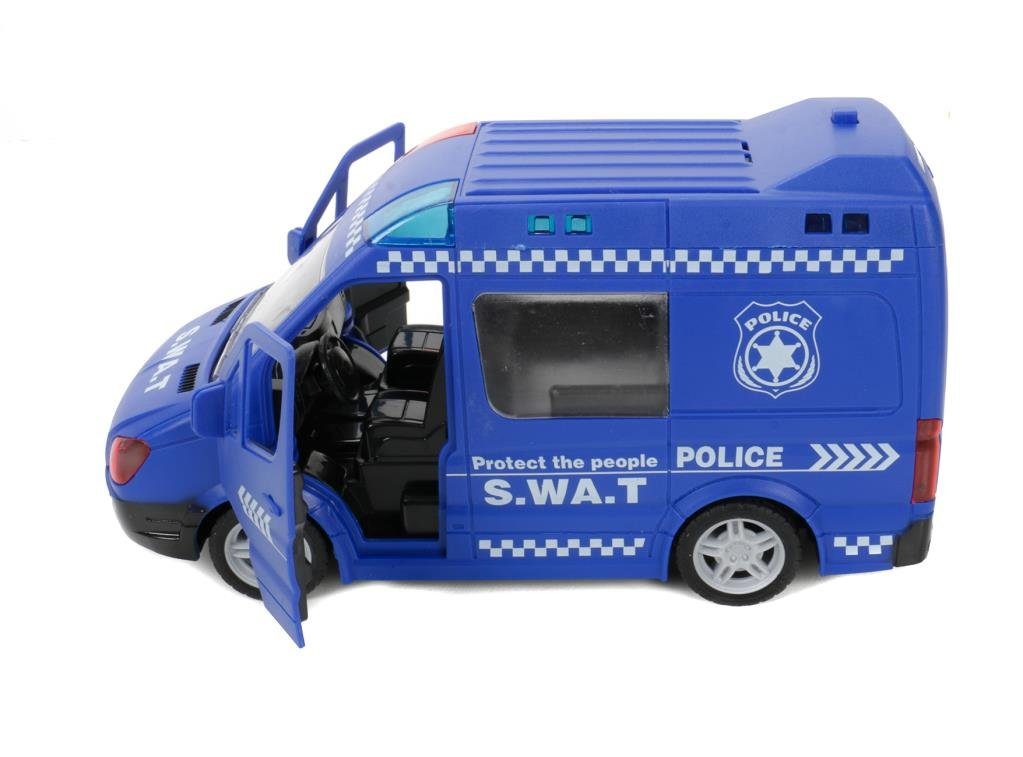 Bubble-Store Spielzeug-LKW Einsatzfahrzeug Polizei, Feuerwehr oder  Krankenwagen, (Spielzeugauto mit Friktionsantrieb und Licht und  Ton-Funktionen)