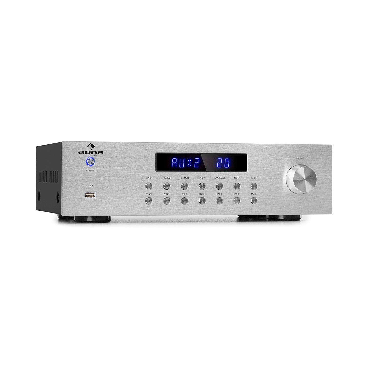 Auna AV2-CD850BT Audioverstärker (Anzahl Kanäle: 4-Kanal)