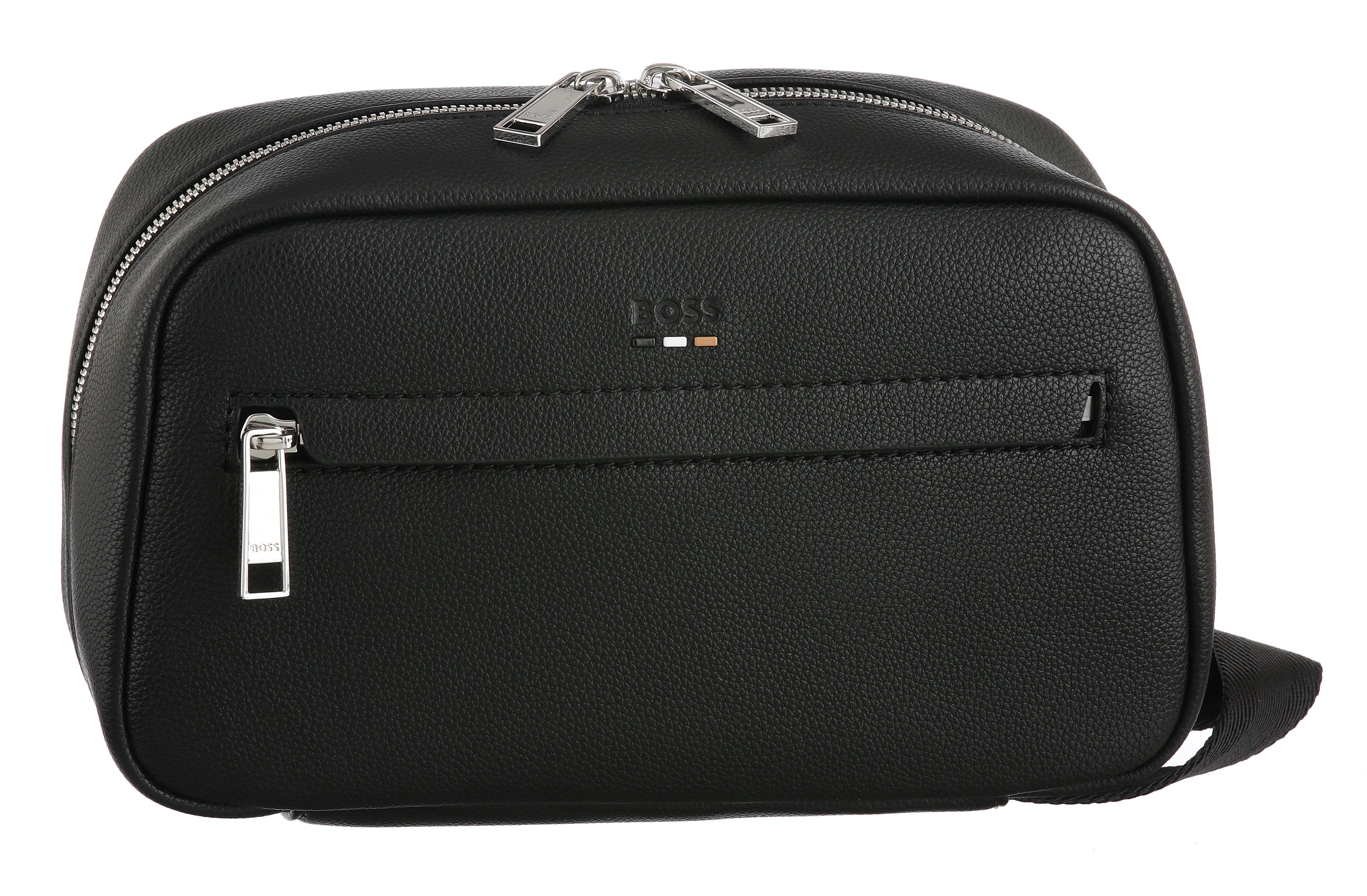 BOSS Kulturbeutel, Unisex Minibag, Hygienebeutel, Kosmetiktasche mit Tragegriff
