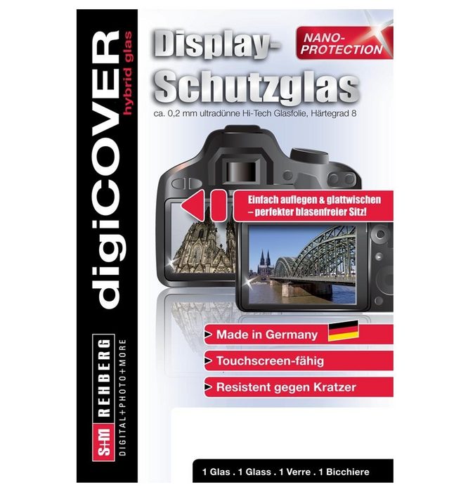 S&M Schutzfolie digiCOVER Hybrid Displayschutz Nikon Z6II / Z7II