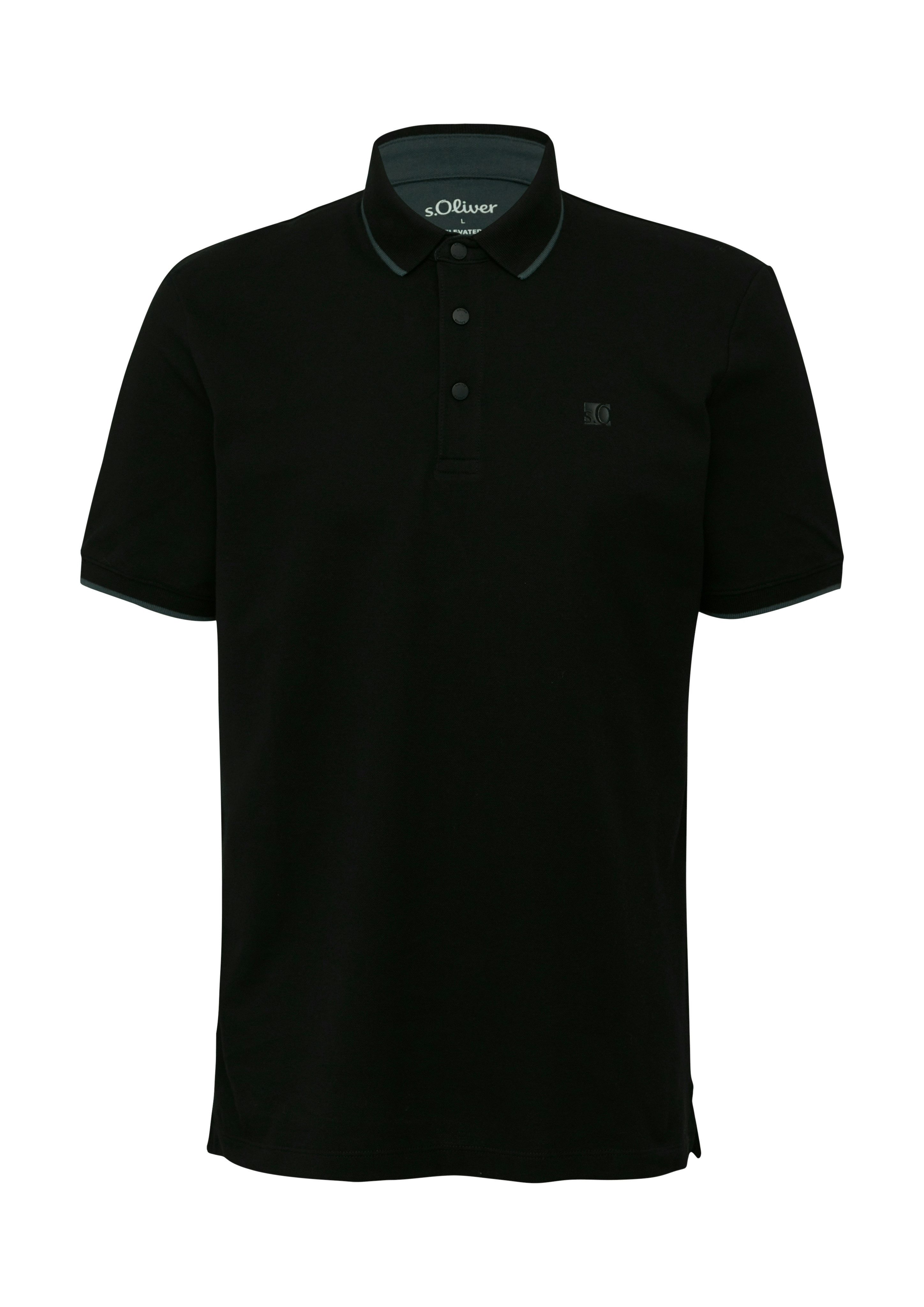 s.Oliver Poloshirt mit Kontrast-Details – Bild 4 von 4