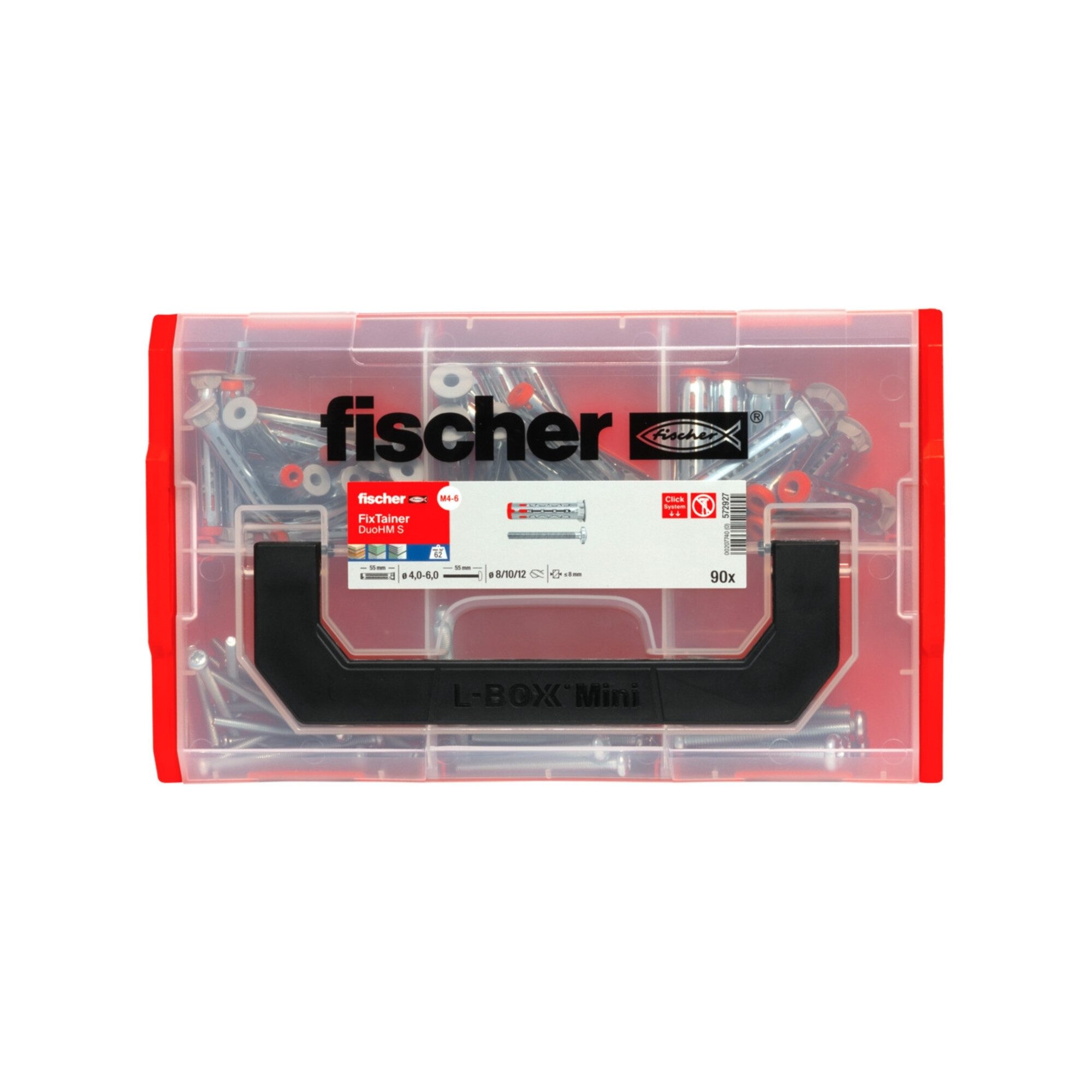 fischer Dübel-Set fischer FixTainer mit Hohlraumdübel DuoHM TX 90-tlg.