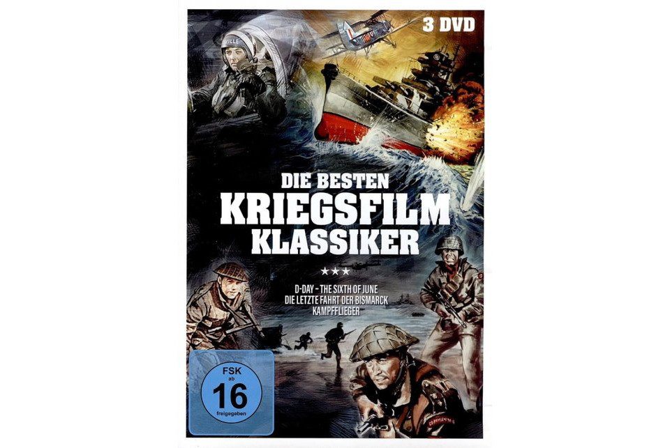 Spirit DVD Die Besten Kriegsfilm-Klassiker (3 Filme)
