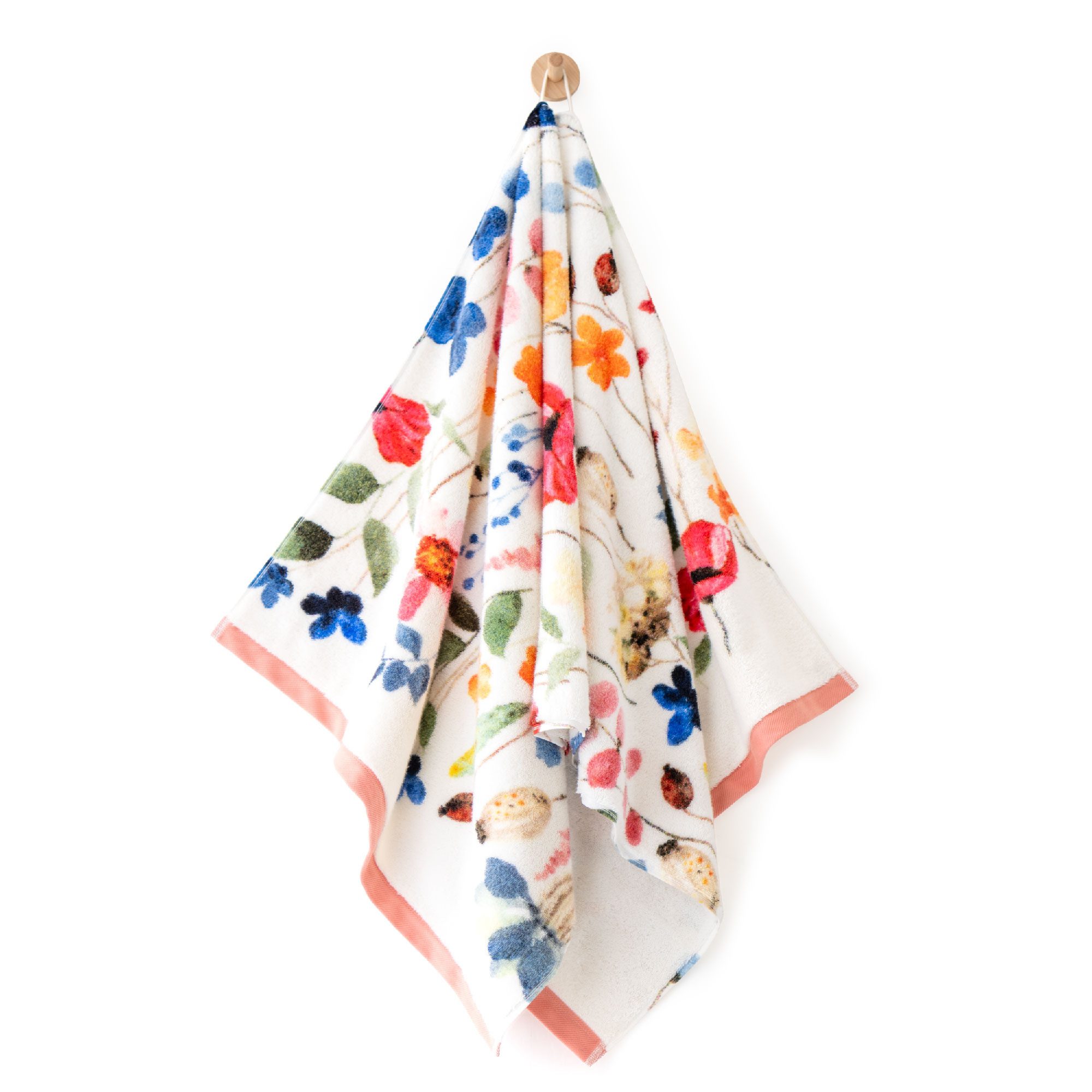 Zwoltex Handtücher Klassisches Design-Frottier mit hochwertigem Print 650 g/m², (70x140 cm 650 g/m² Jacquard Frottier Baumwolle GOTS OEKO-TEX), Sehr schwere Qualität mit hoher Materialdichte, weich und saugstark