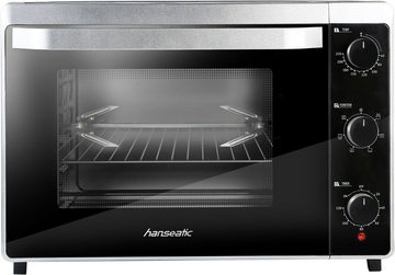 Hanseatic Minibackofen OT42ML, mit großem Volumen 42 Liter