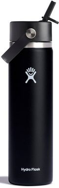 Hydro Flask Trinkflasche 24 OZ WIDE FLEX STRAW CAP, doppelte TempShield®-Isolierung, 710 ml