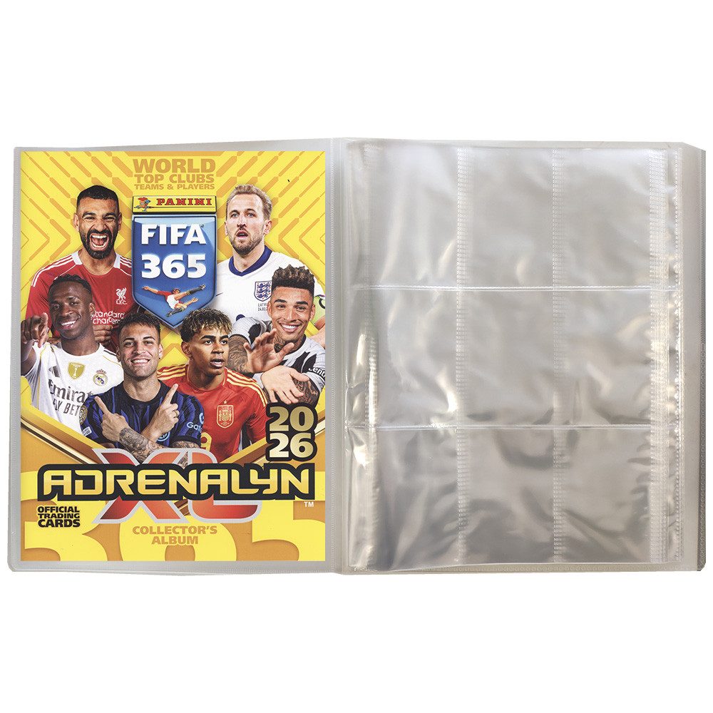 Panini Sammelkarte FIFA 365 Adrenalyn XL 2026 Trading Cards - 1 Leere Sammelmappe