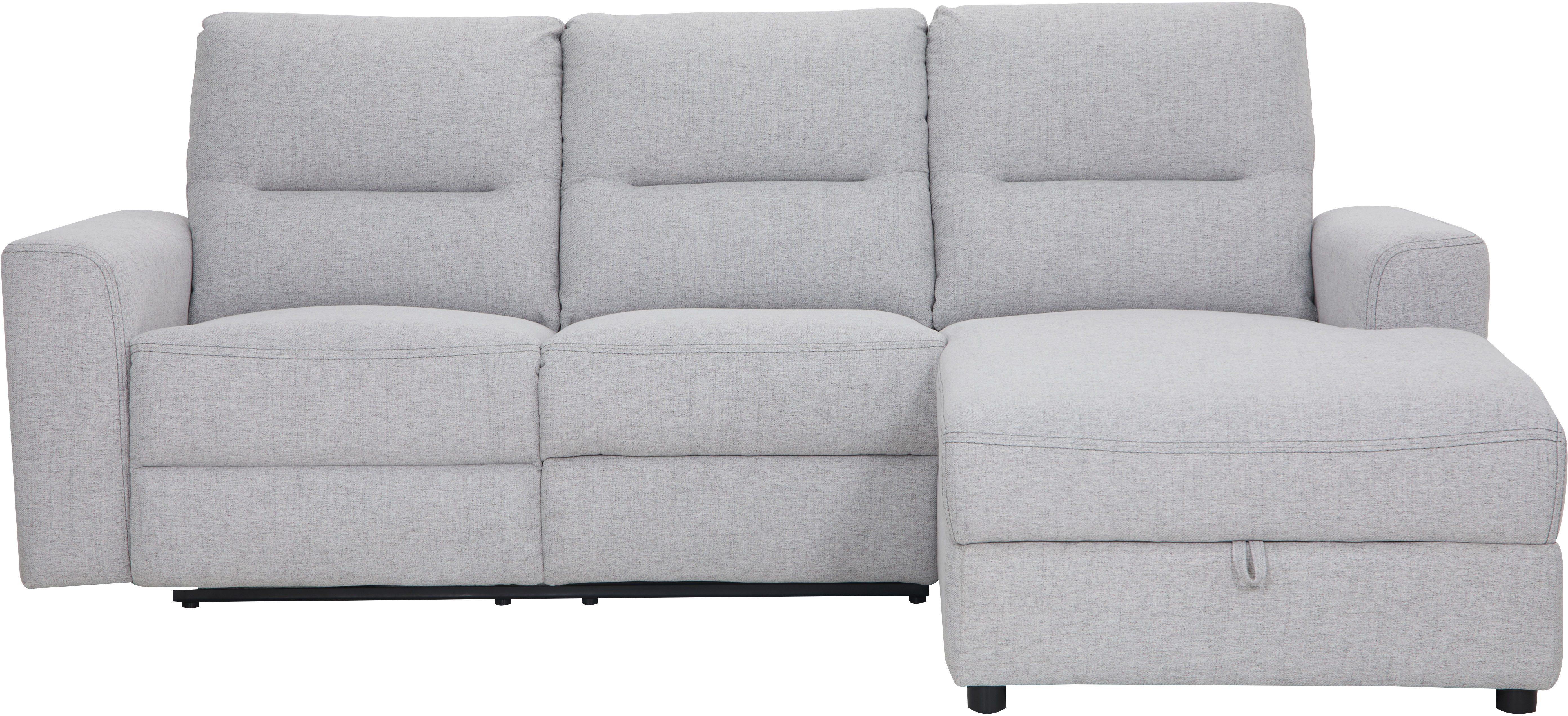 Home affaire Ecksofa "VENOIR, L-Form, 250 cm, manuelle u. elektrische Funkt günstig online kaufen