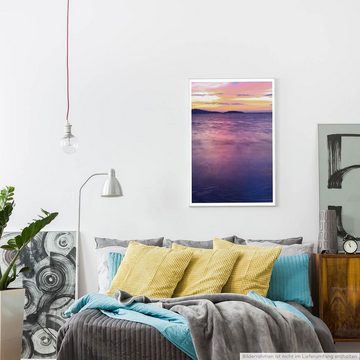 Sinus Art Poster Landschaftsfotografie  Wunderschöner Sonnenaufgang am Strand 60x90cm Poster