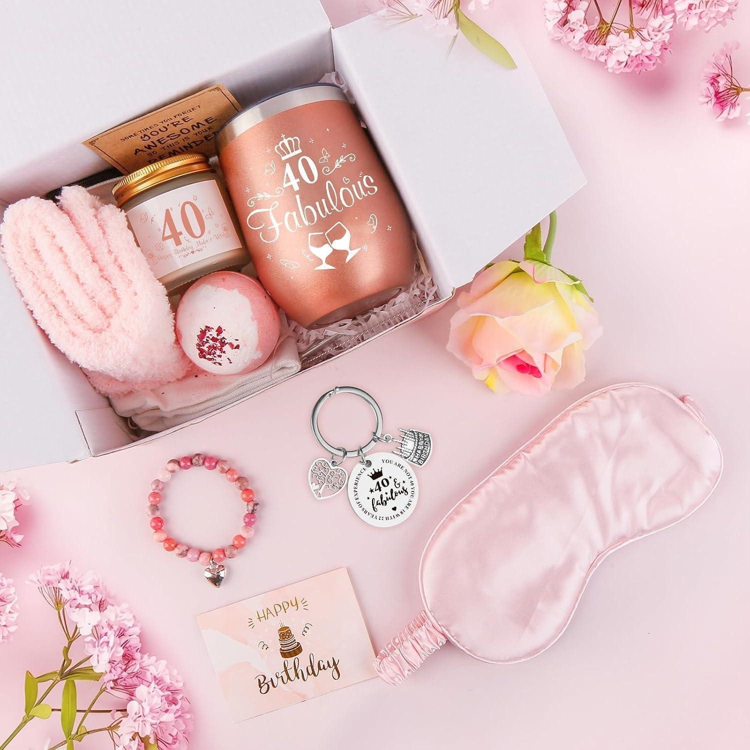 LuxusKollektion Geschenkbox Geschenkset 40. Geburtstag Frauen Wellness & Zubehör – Bild 4 von 5