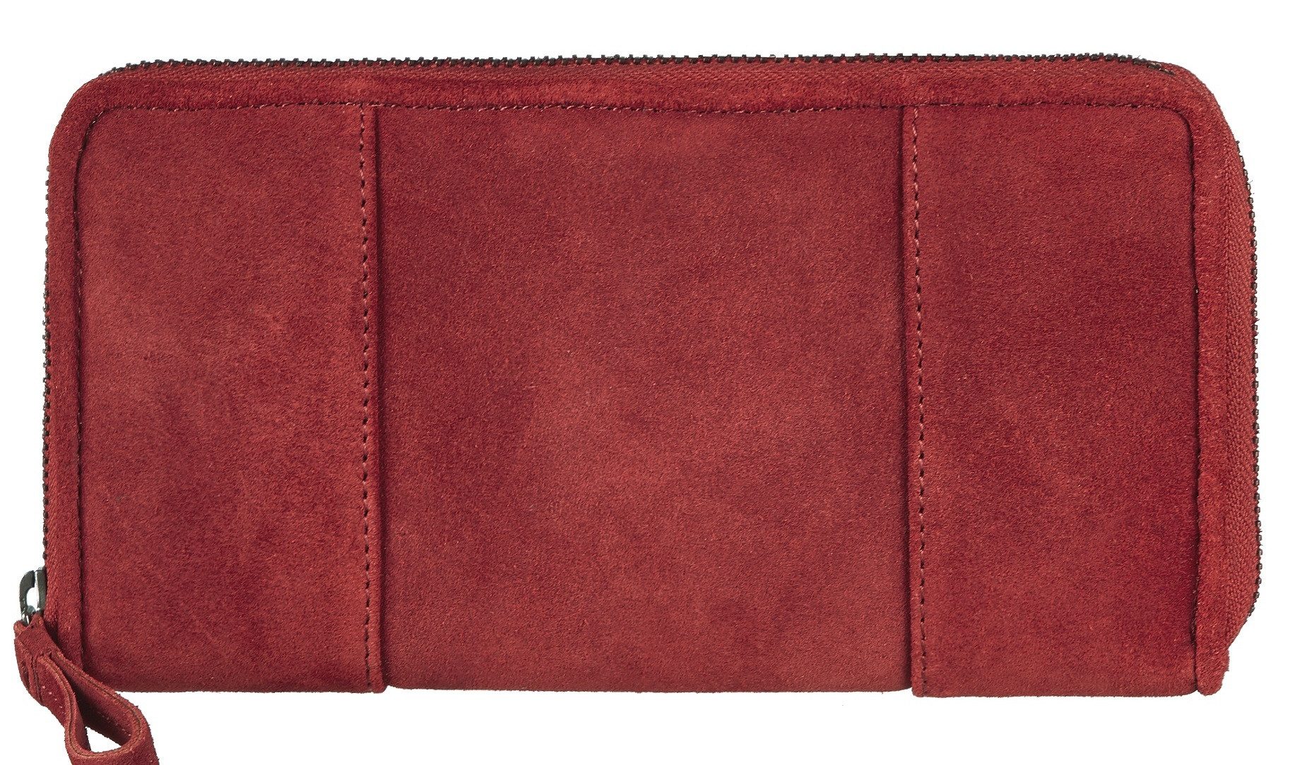 suede chili red