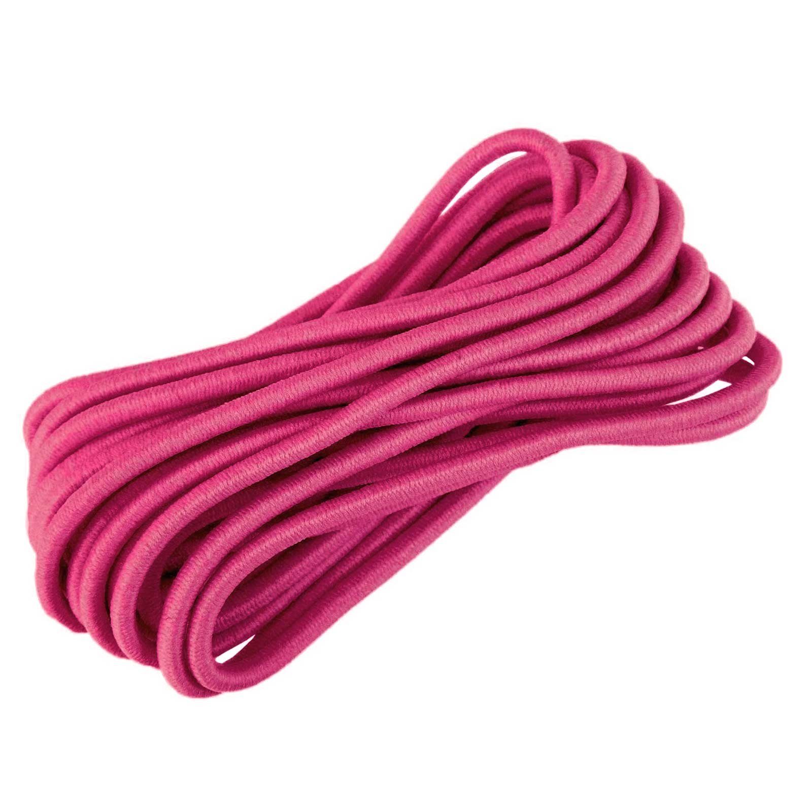 maDDma Gummiband 3m Gummikordel 3mm, magenta