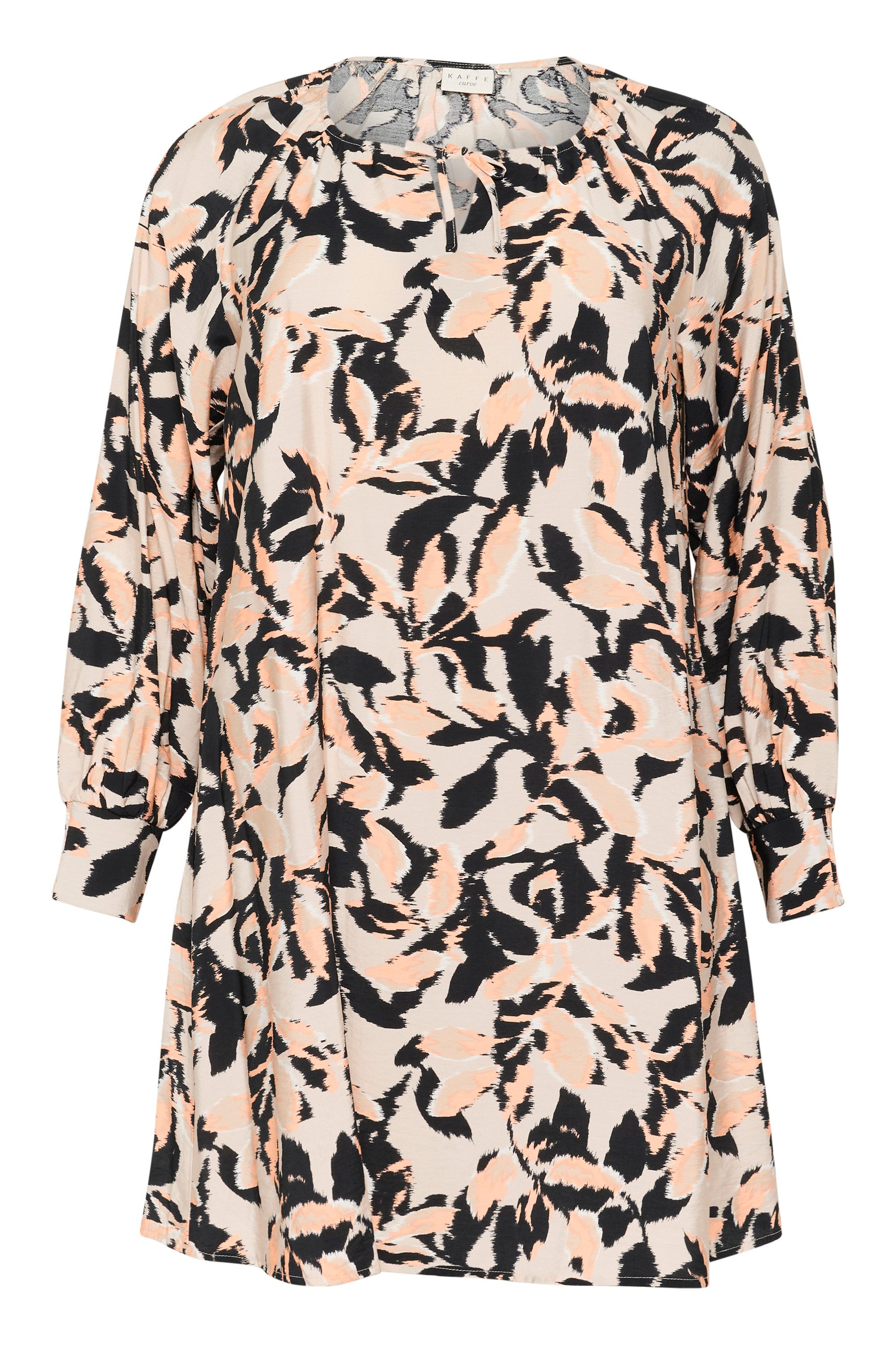 KAFFE Curve Blusenkleid Kleid KCpaca Große Größen