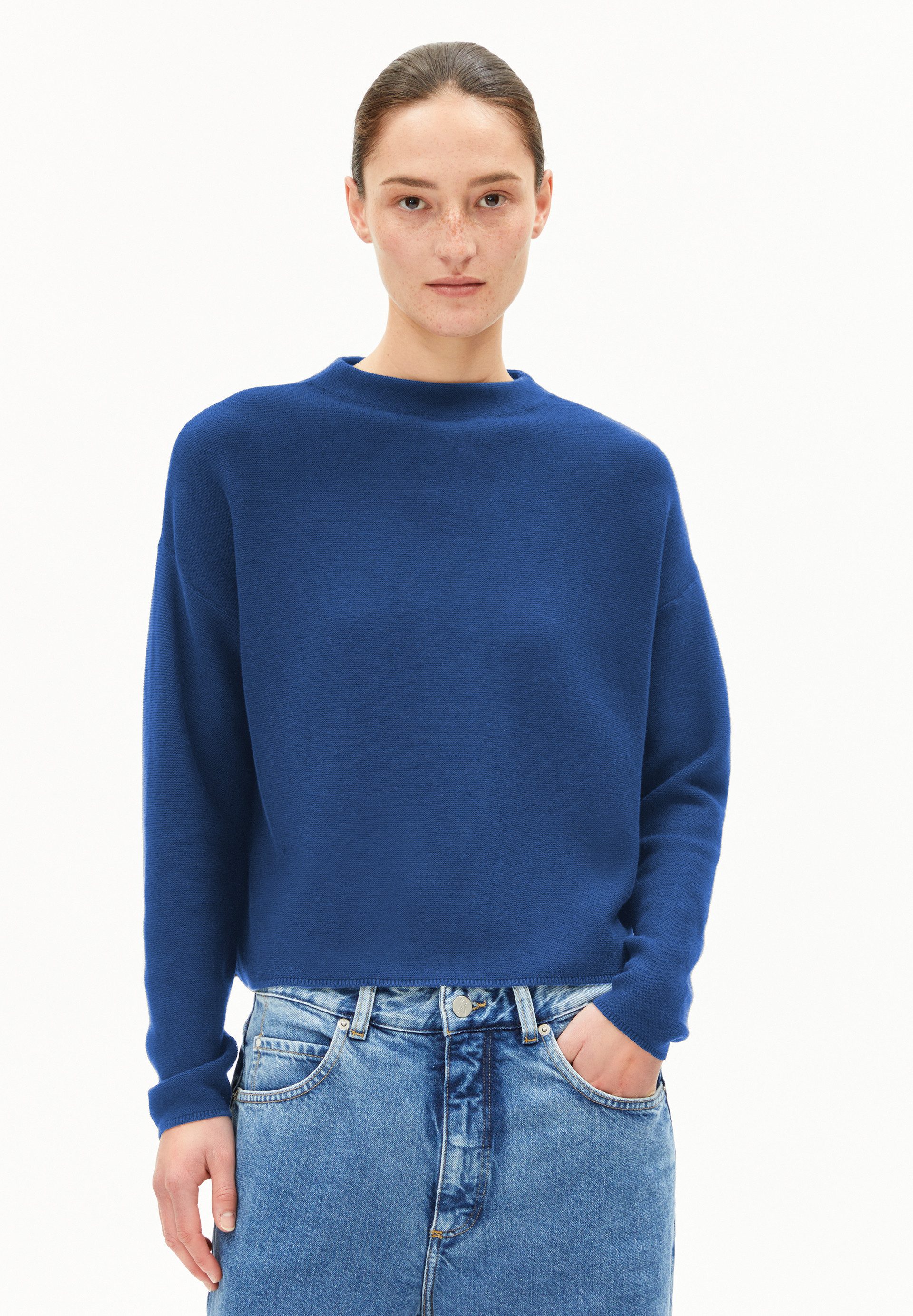 Armedangels Strickpullover MERINAA LINKS LINKS Pullover aus Bio-Baumwolle ( günstig online kaufen