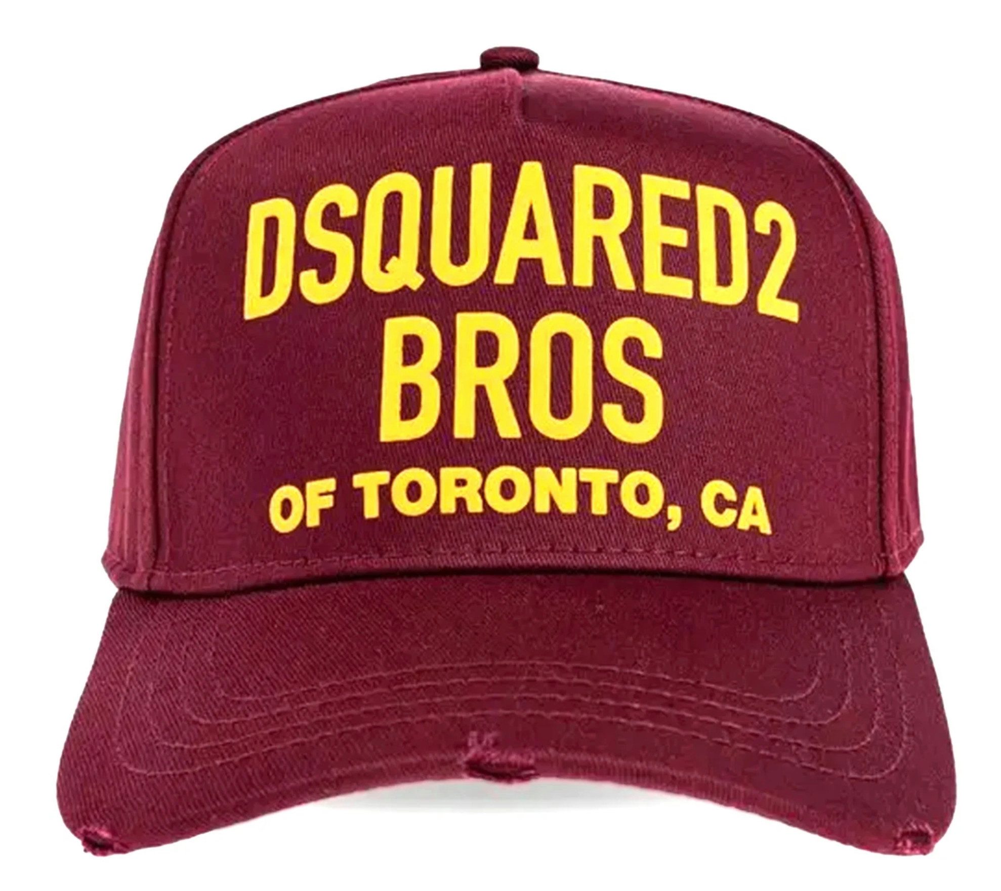 Dsquared2 Baseball Cap Toronto Bros Basecap Cap Icon Mütze Basebalkappe Unisex Schriftzug vorne: „DSQUARED2 BROS OF TORONTO, CA“