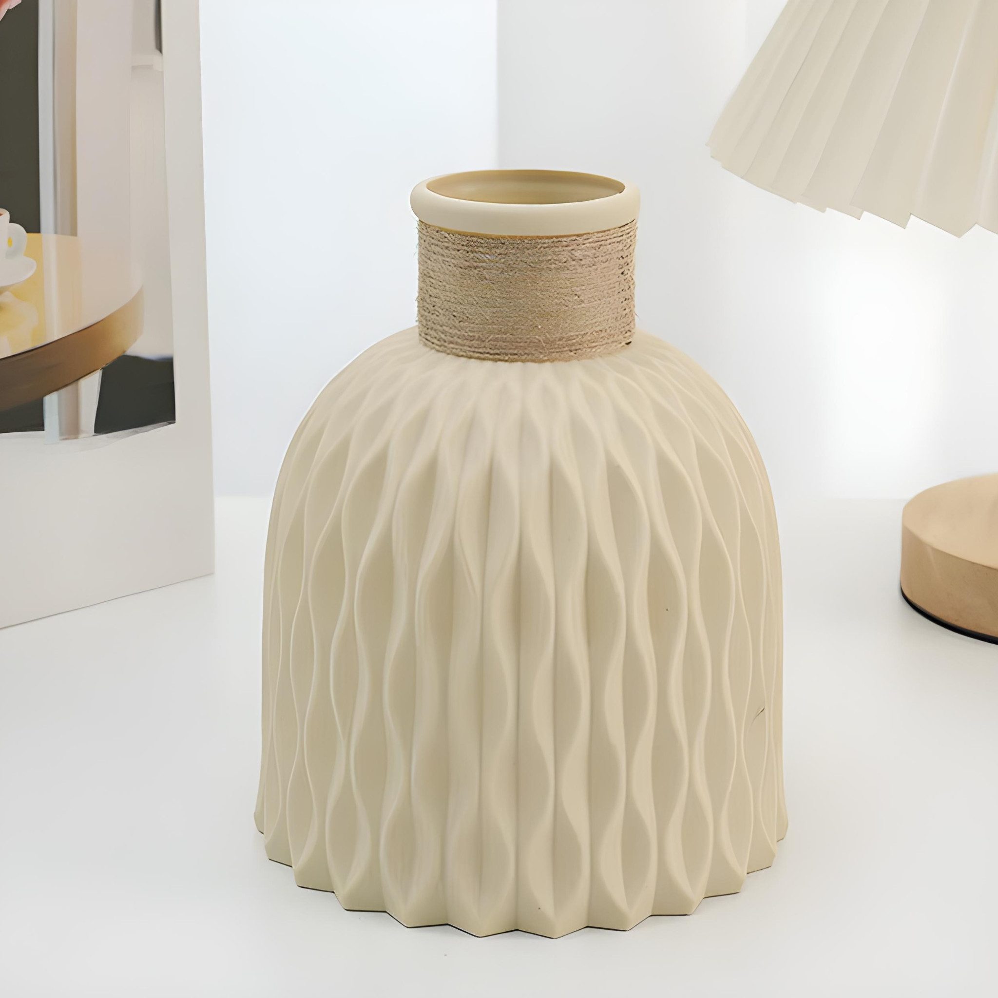 HS.SUPPLY Dekovase Blumenvase, unzerbrechliche Vase aus günstig online kaufen
