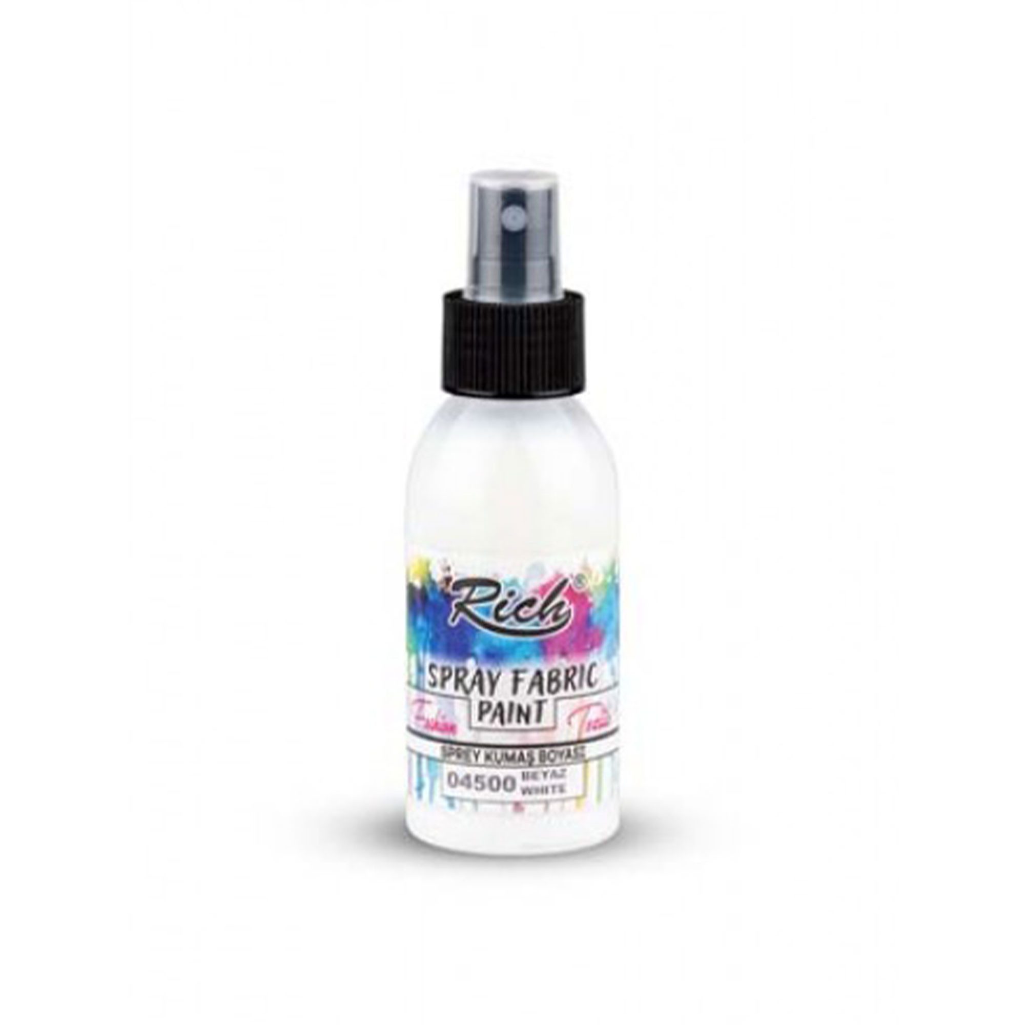 RICH Bastelfarbe Rich Spray Fabric Paint Wasserbasierte Textilfarbe 60ml - 25 Farben