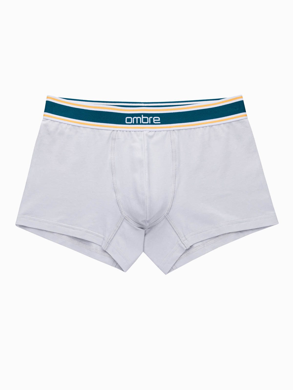OMBRE Boxer 3er-Pack klassische Herren-Boxershorts mit dekorativem Bund