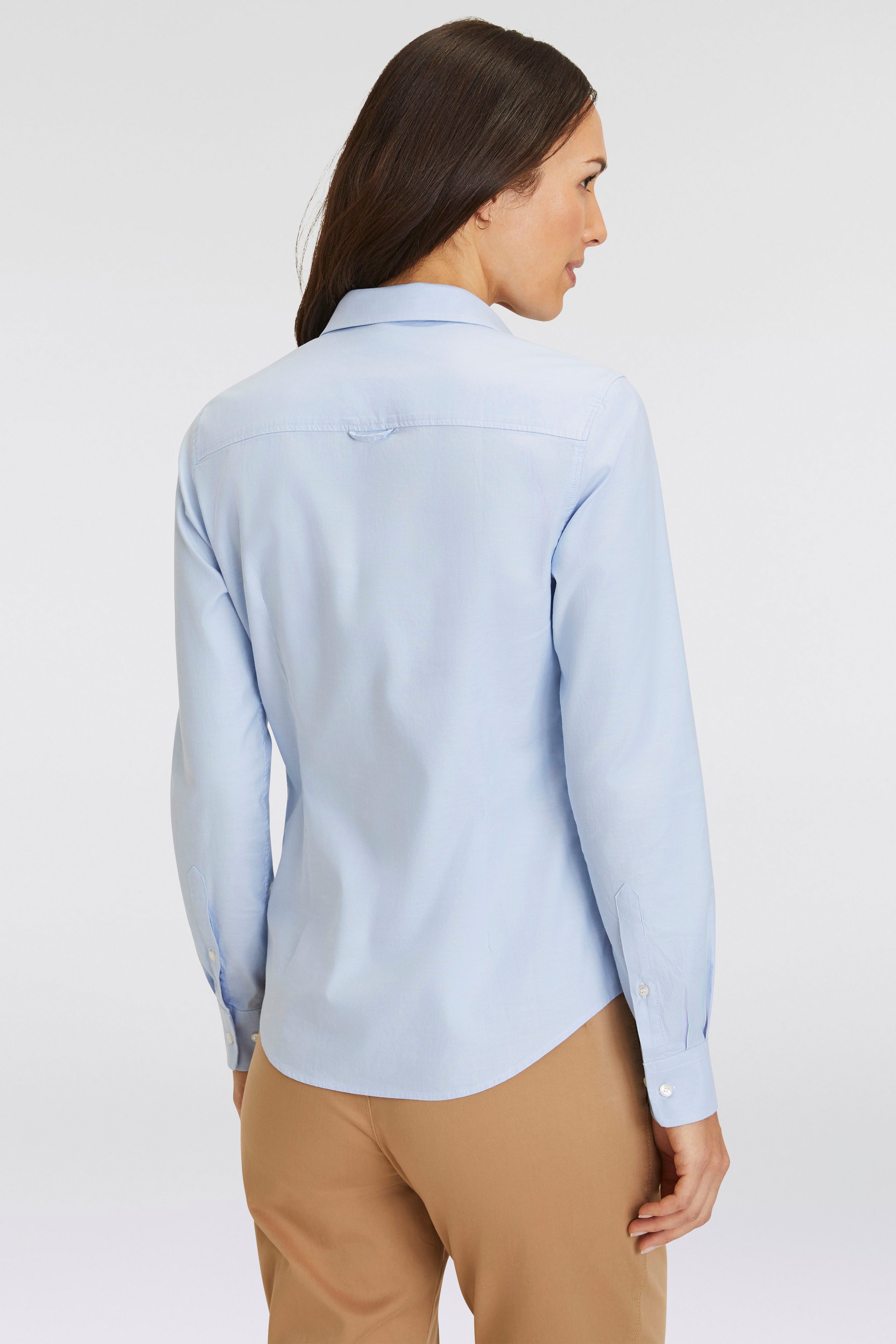 Gant Langarmbluse New Slim Stretch Oxford Blouse für bequemen Sitz u. Beweg günstig online kaufen