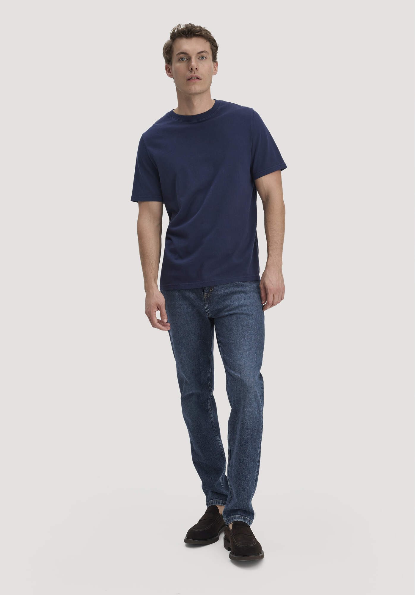 Hessnatur Bequeme Jeans aus reinem Bio-Denim (1-tlg) aus reinem Bio-Denim