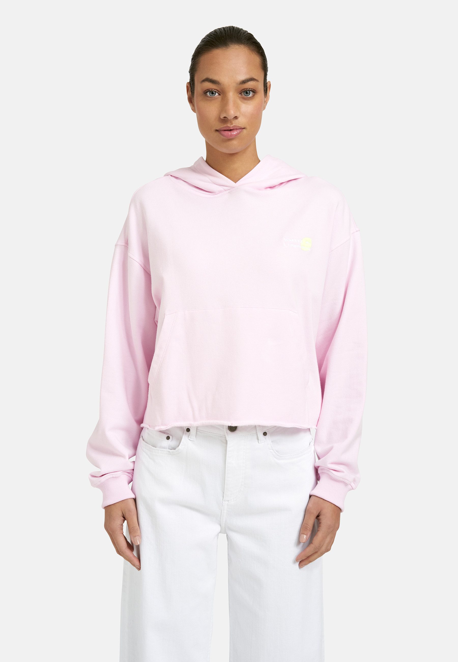 Smith & Soul Kapuzensweatshirt mit offenem Saum