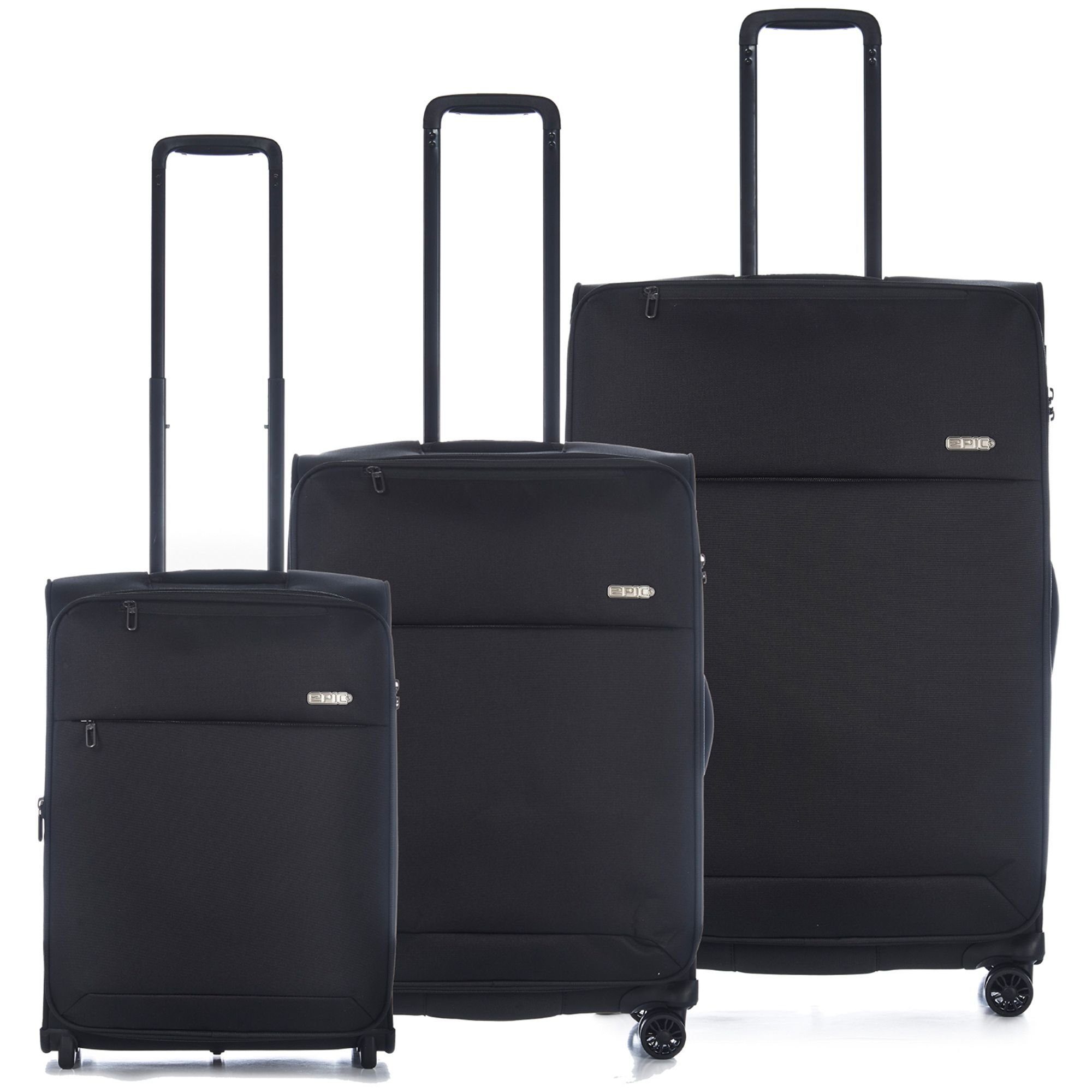4 Rollen, Discovery, black Polyester EPIC Trolley