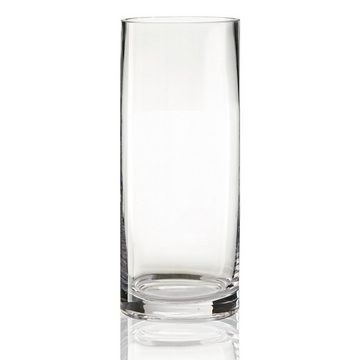 Rudolph Keramik Tischvase Lotta Zylinder Vase, Glas, Ø 10 x H 25 cm