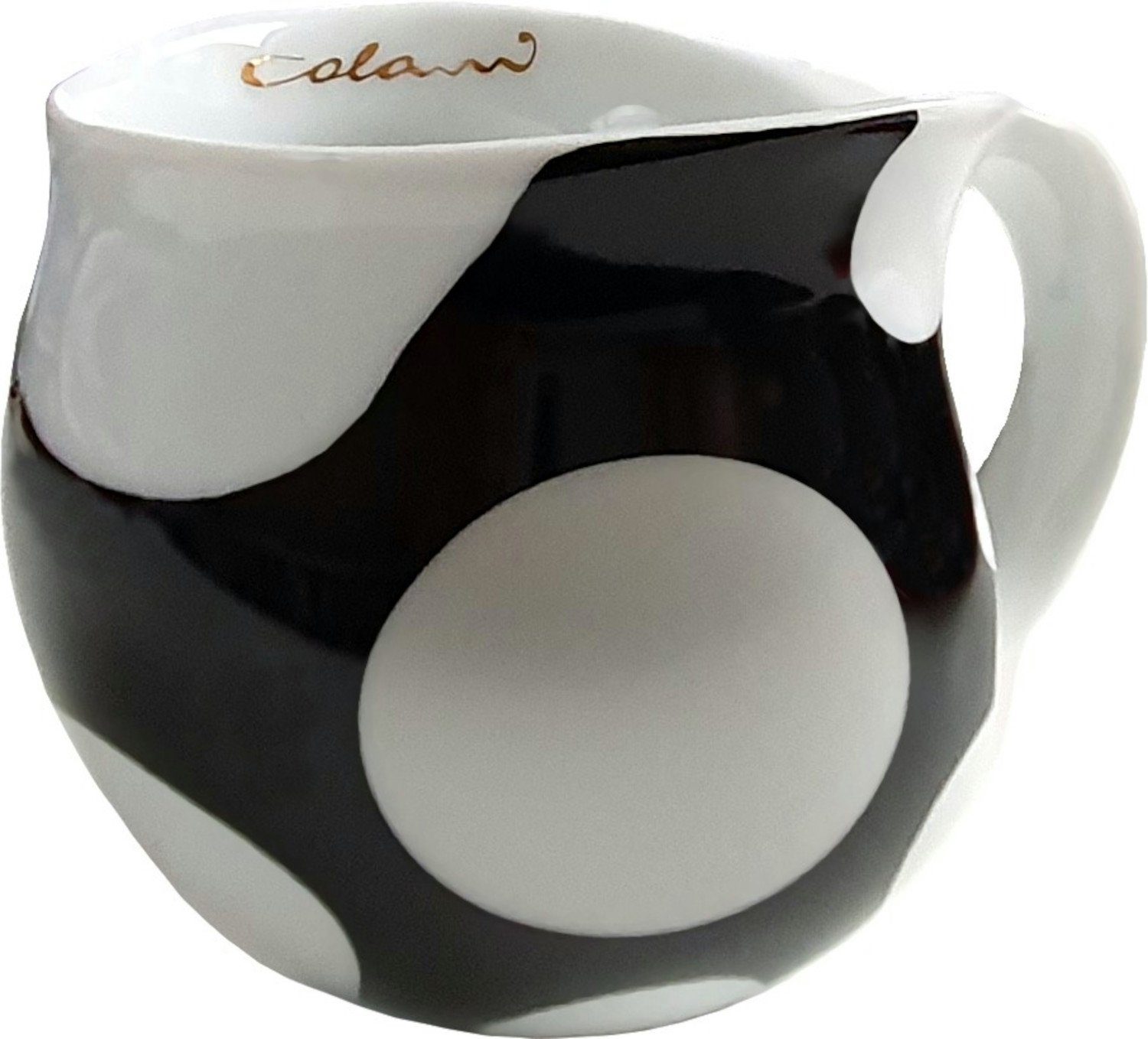 Colani Tasse Colani Tasse Kaffeebecher Spot Silber 260ml Porzellan, 1-tlg., Porzellan, im Geschenkkarton