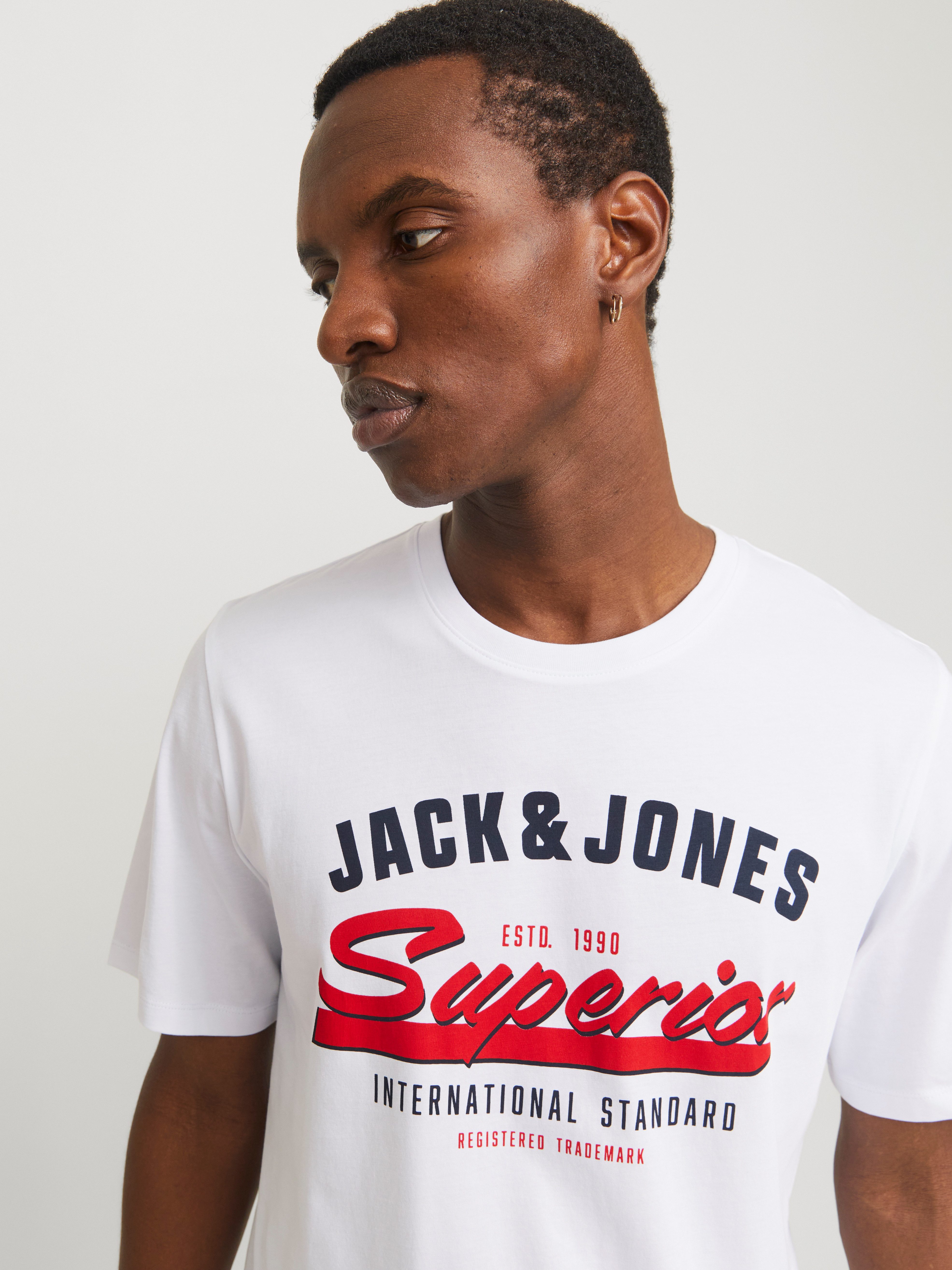 Jack & Jones Rundhalsshirt JJELOGO TEE günstig online kaufen