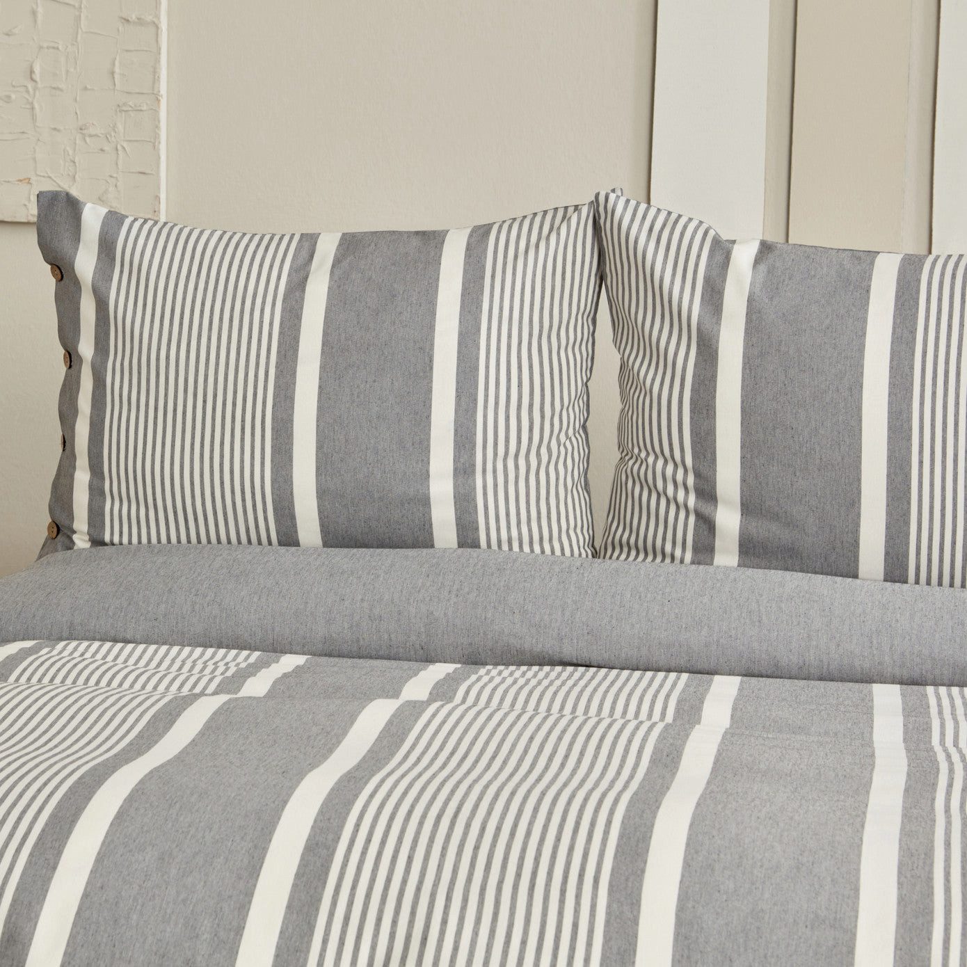 Karaca Bettwäsche Fennel Doppelbett-Bettwäsche-Set mit Färbetechnologie günstig online kaufen