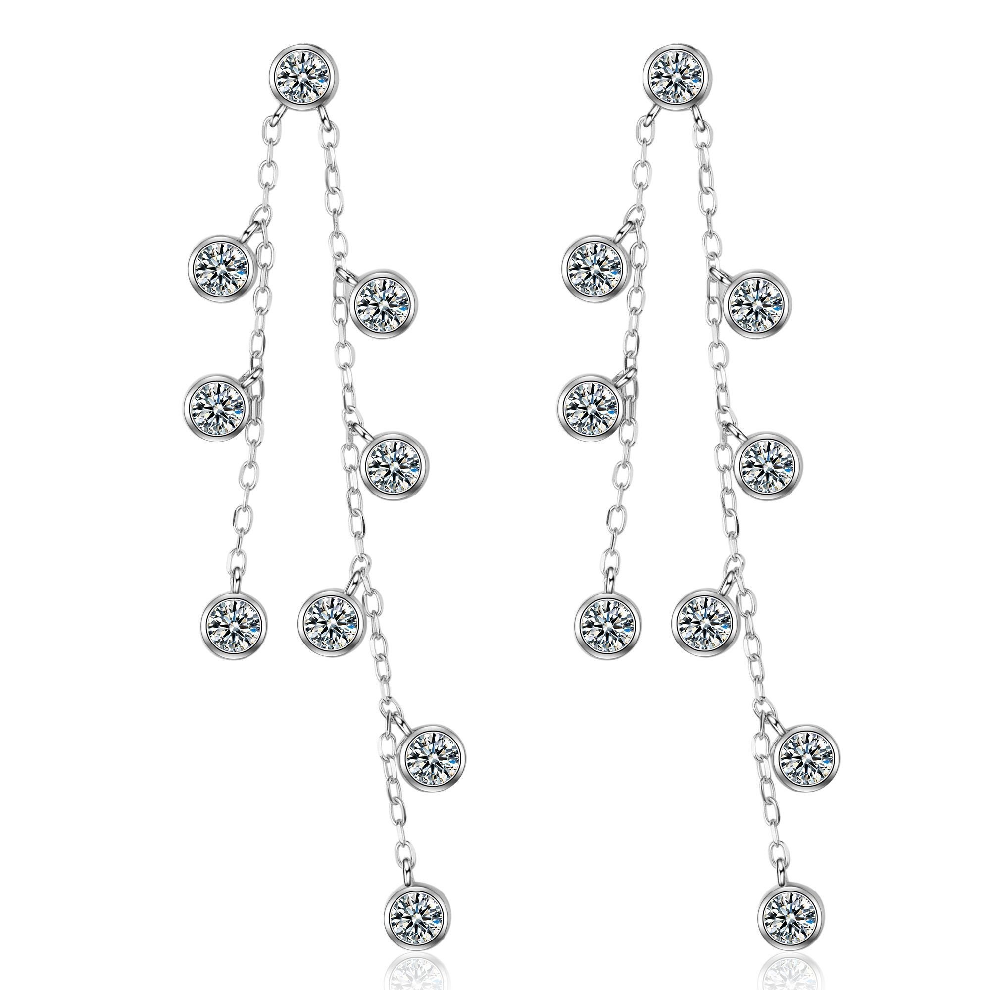 AILORIA Paar Ohrhänger ÉTINCELLE Ohrringe, Elegante Ohrringe mit Zirkoniast günstig online kaufen