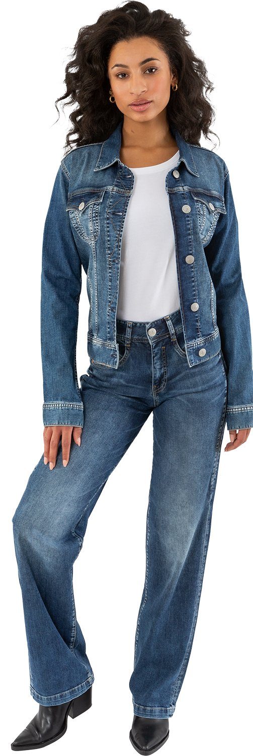 Herrlicher Jeansjacke HERRLICHER JOPLIN LIGHT DENIM JEANSJACKE